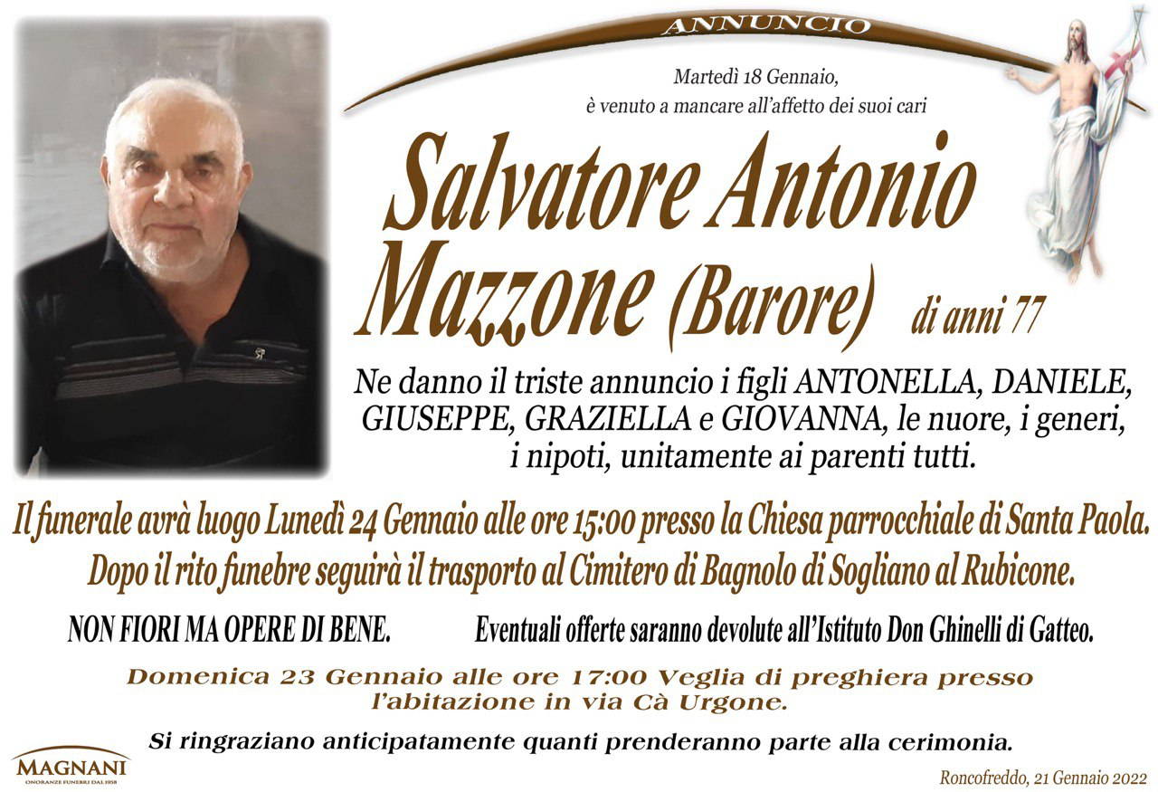 Salvatore Antonio Mazzone