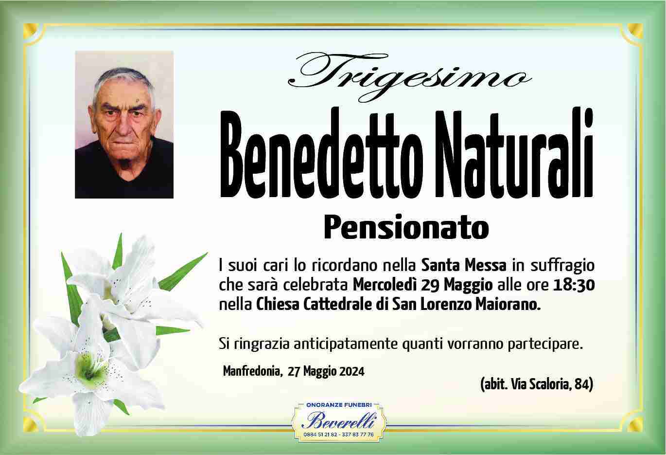 Benedetto Naturali