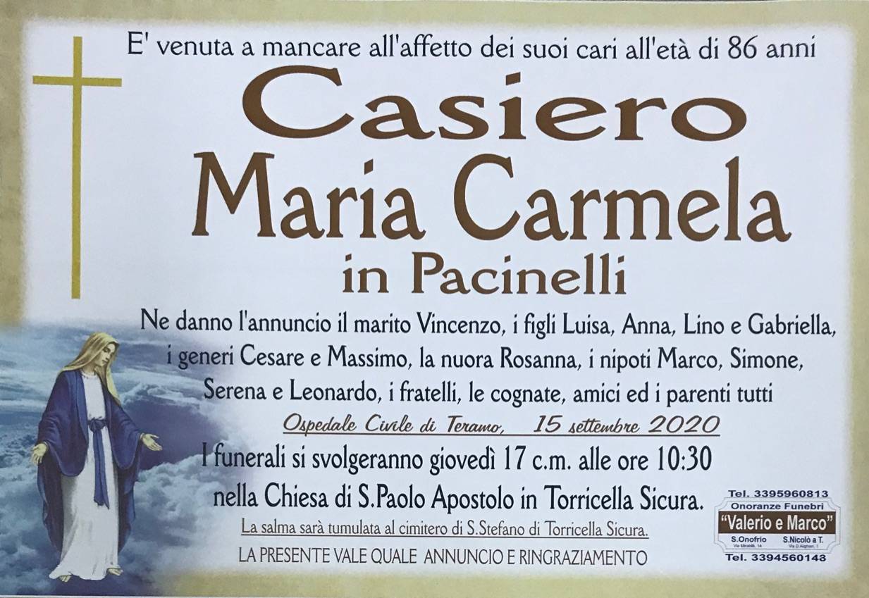 Maria Carmela Casiero
