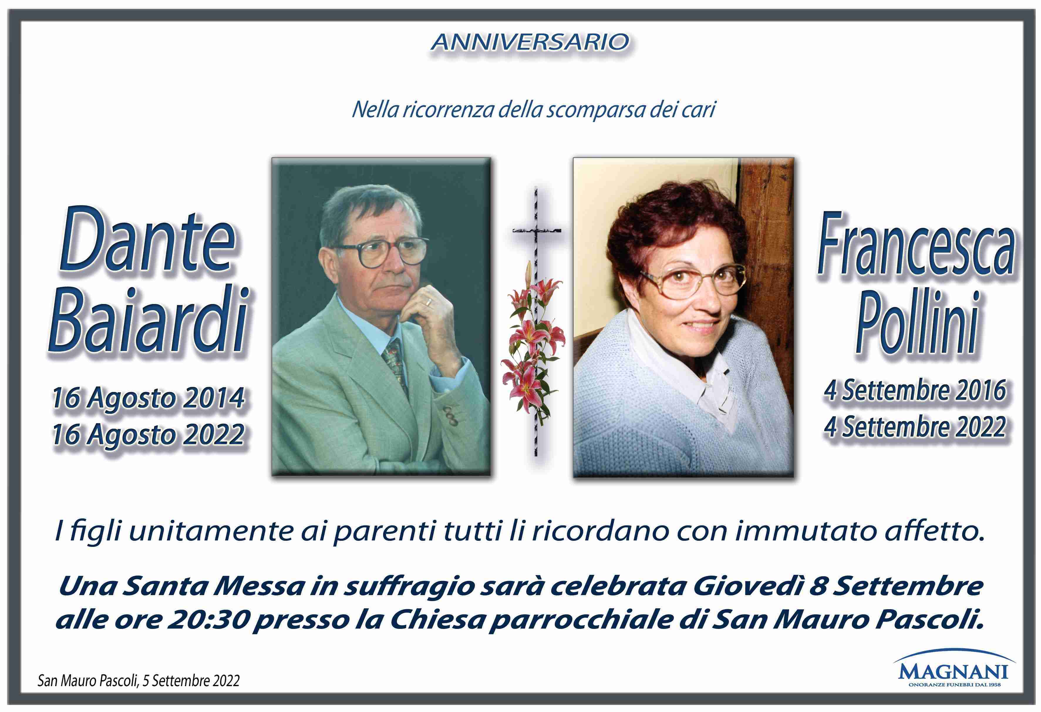 Dante Baiardi e Francesca Pollini