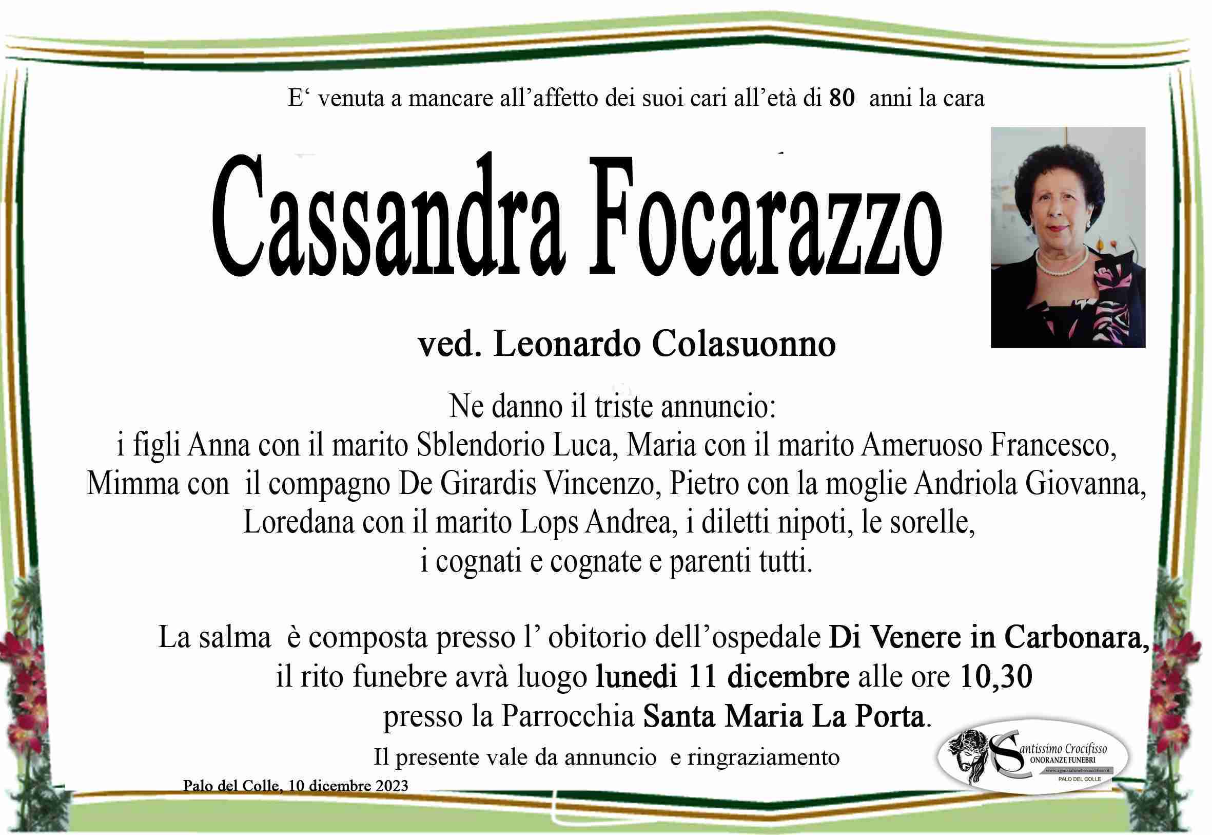 Cassandra Focarazzo