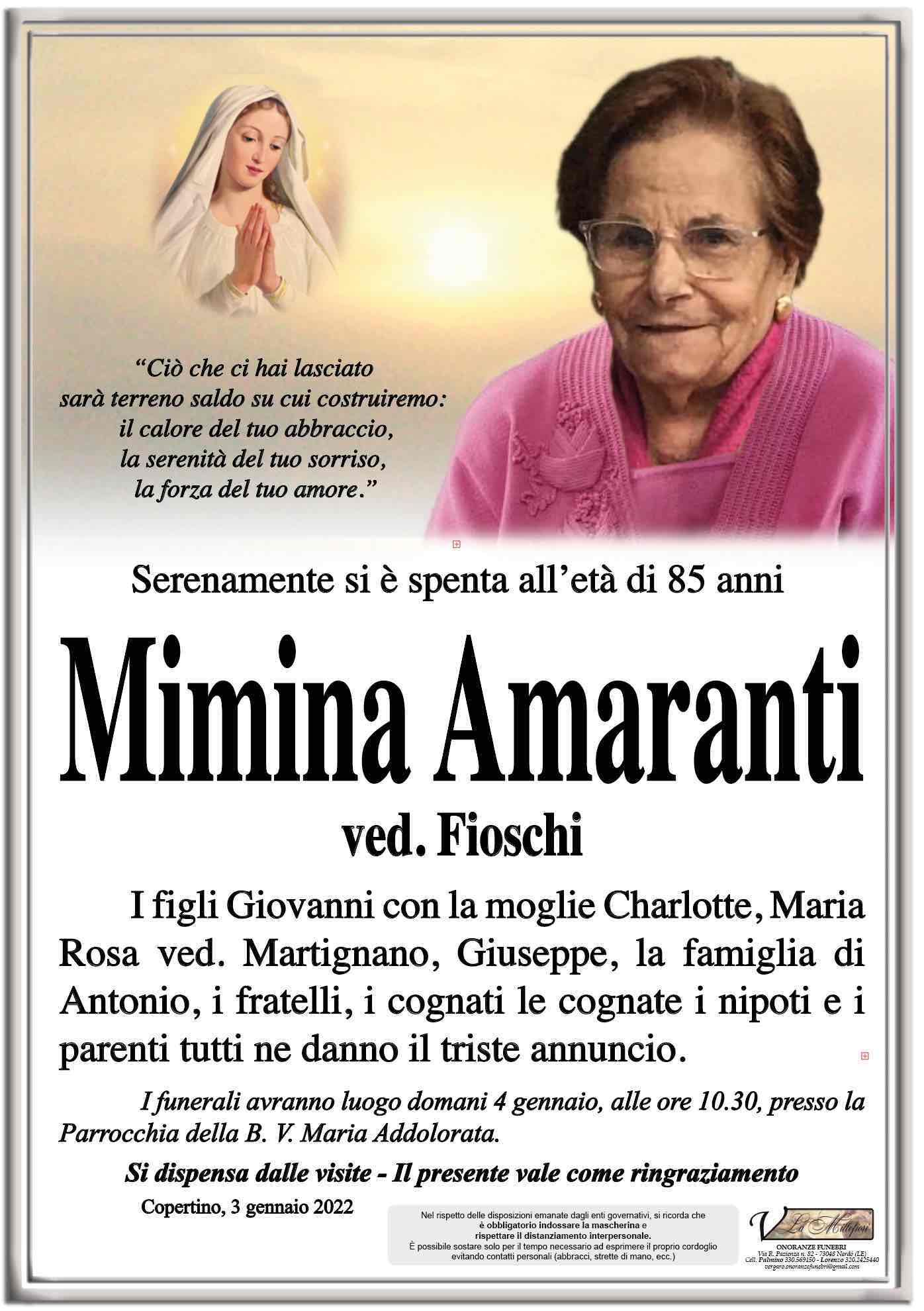 Mimina Amaranti