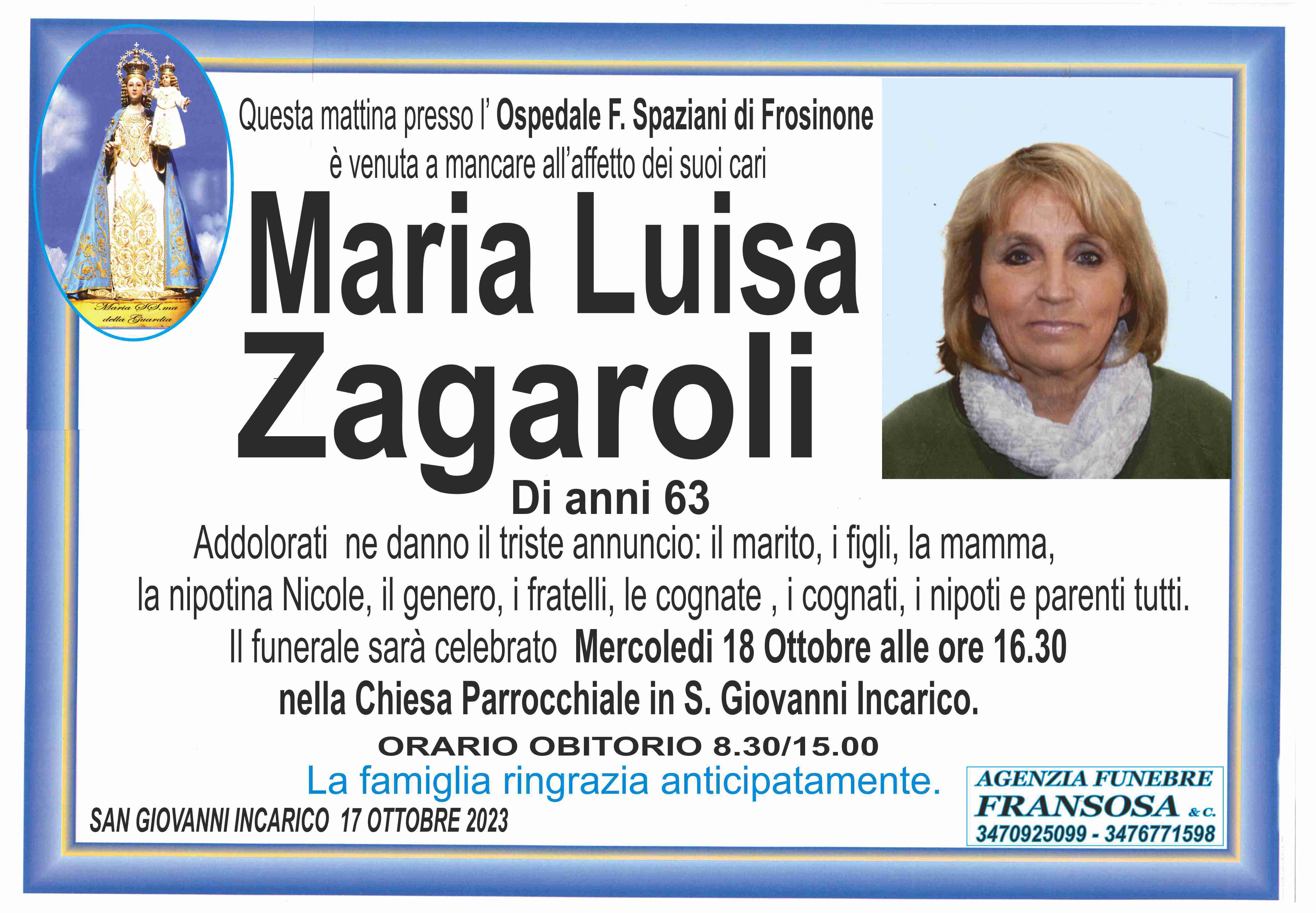 Maria Luisa Zagaroli