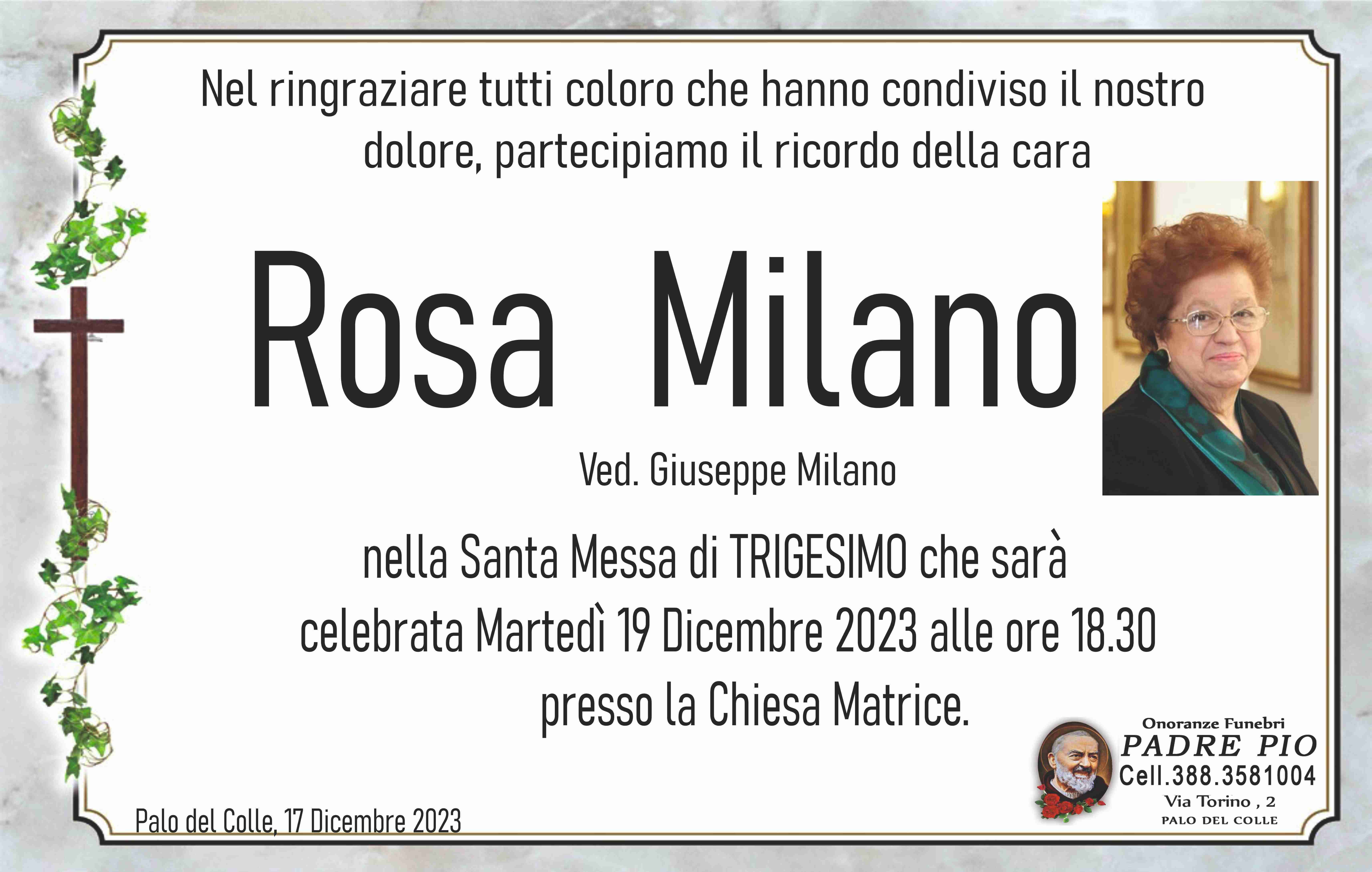 Rosa Maria Milano