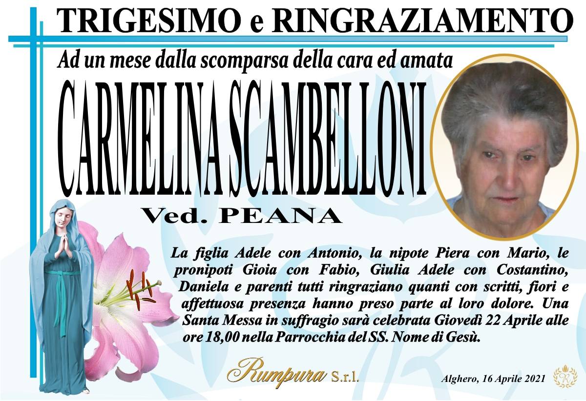 Carmelina Scambelloni