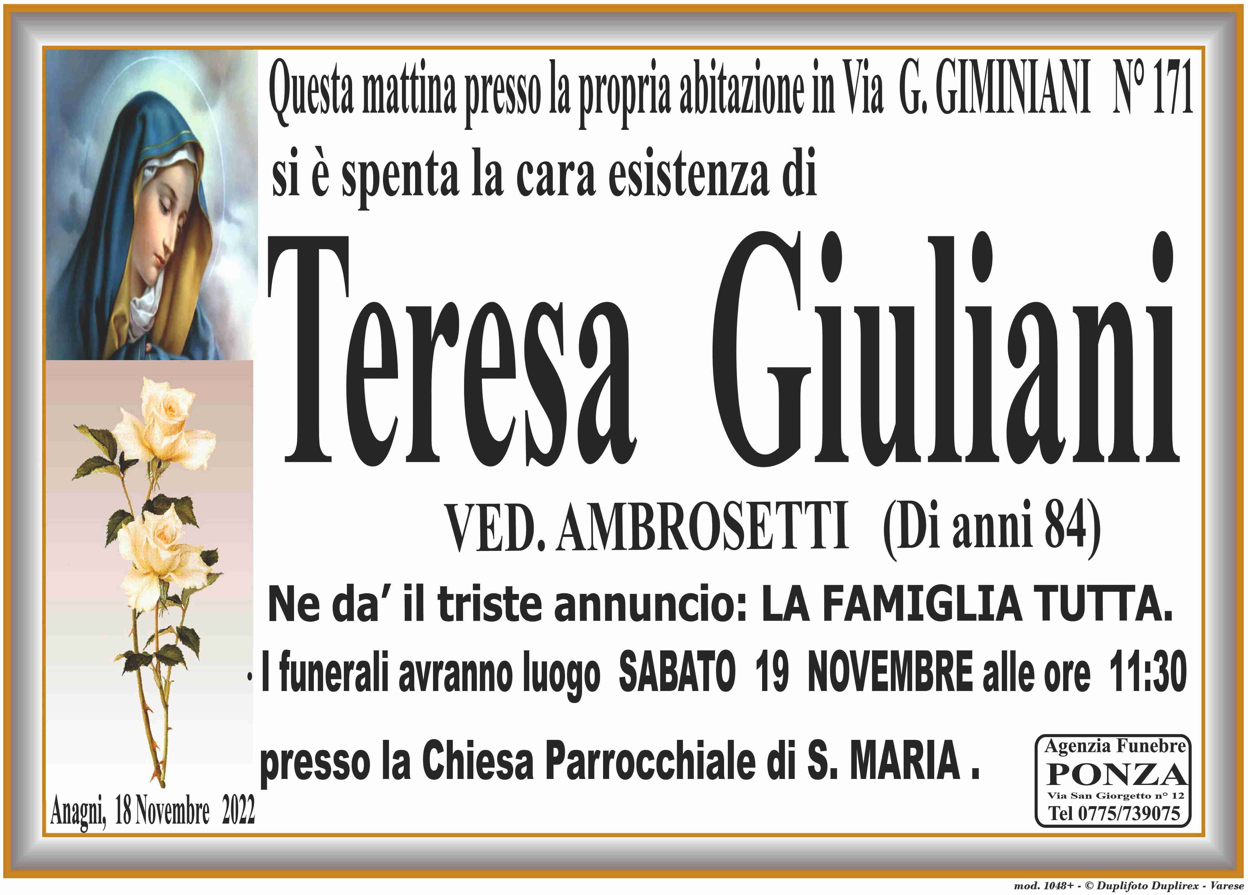 Teresa Giuliani