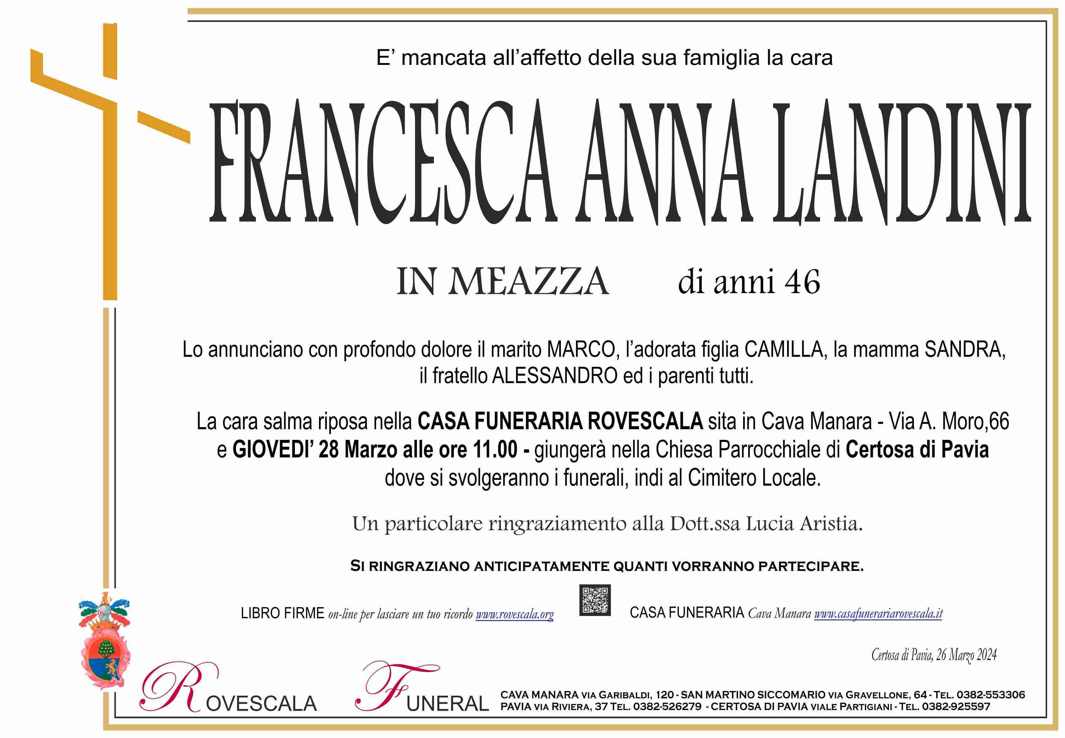 Francesca Anna Landini
