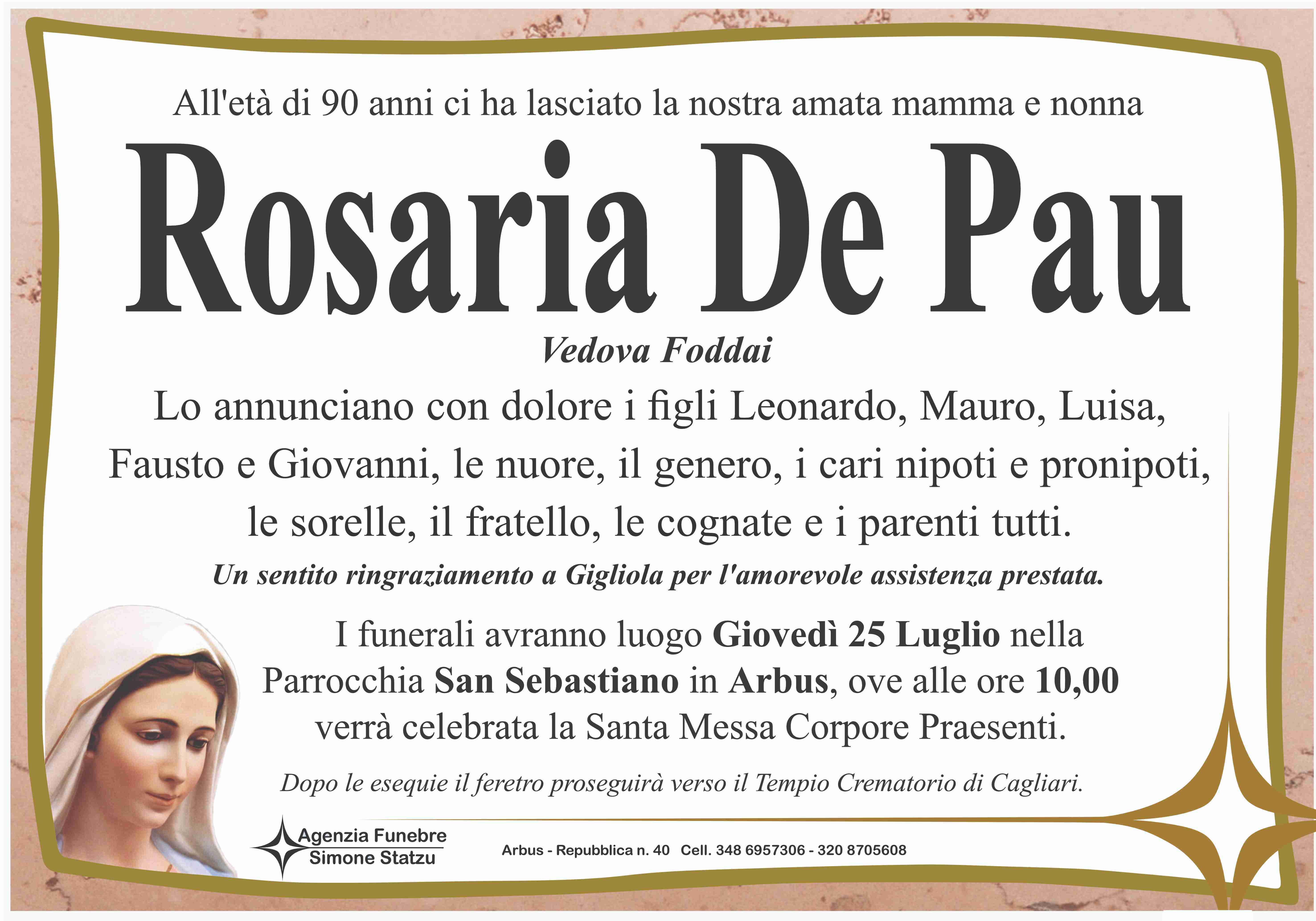 Rosaria De Pau