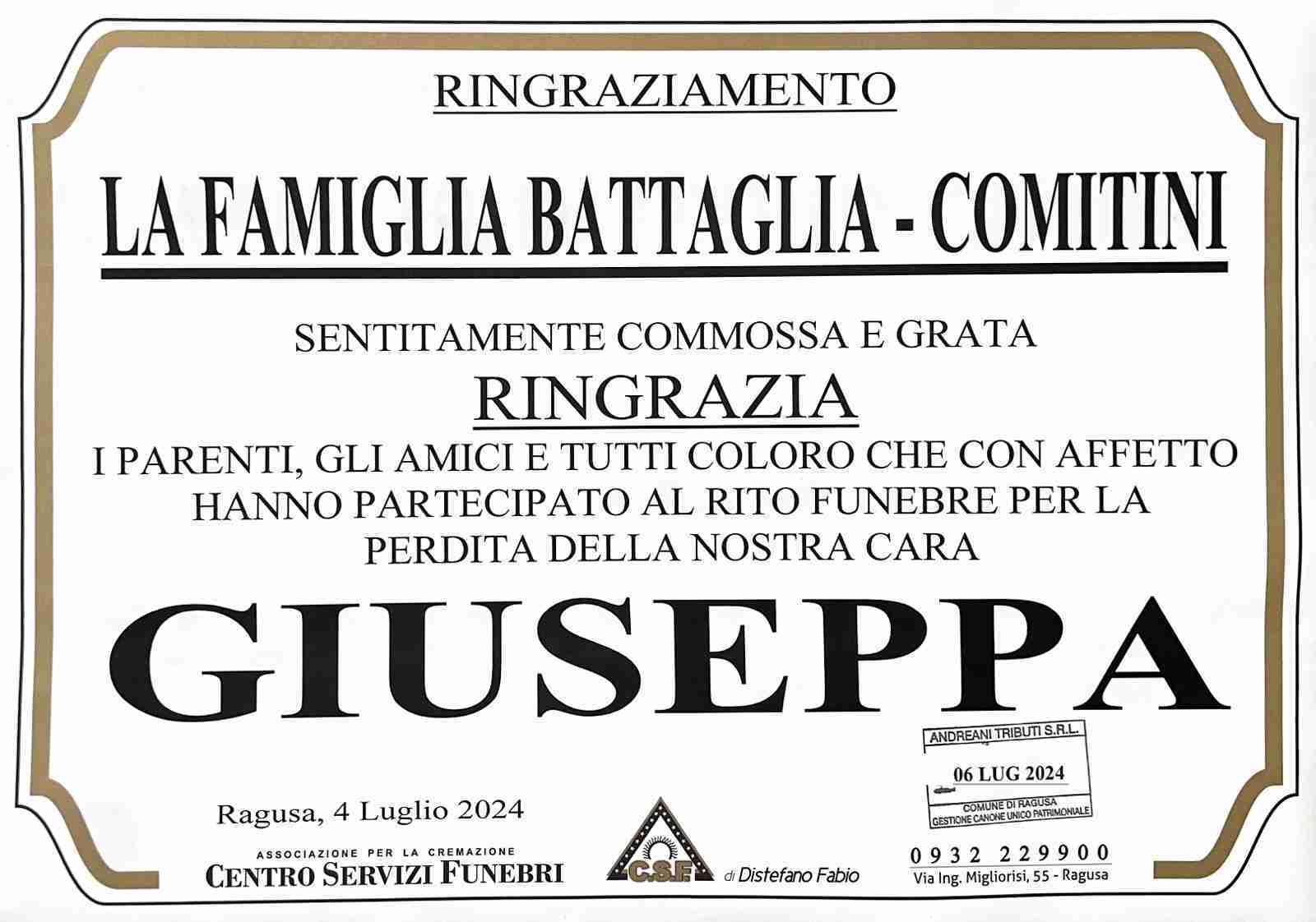 Comitini Giuseppa