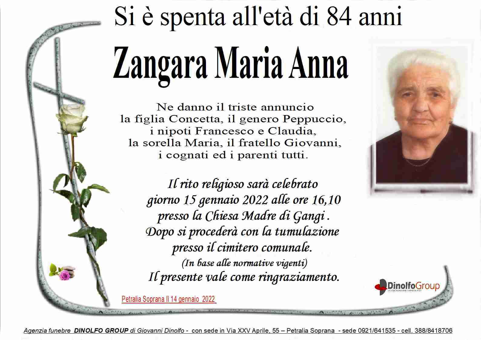 Maria Anna Zangara