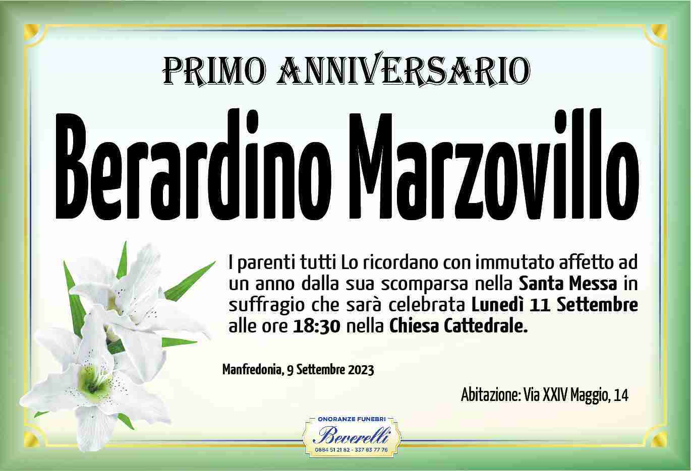 Berardino Marzovillo