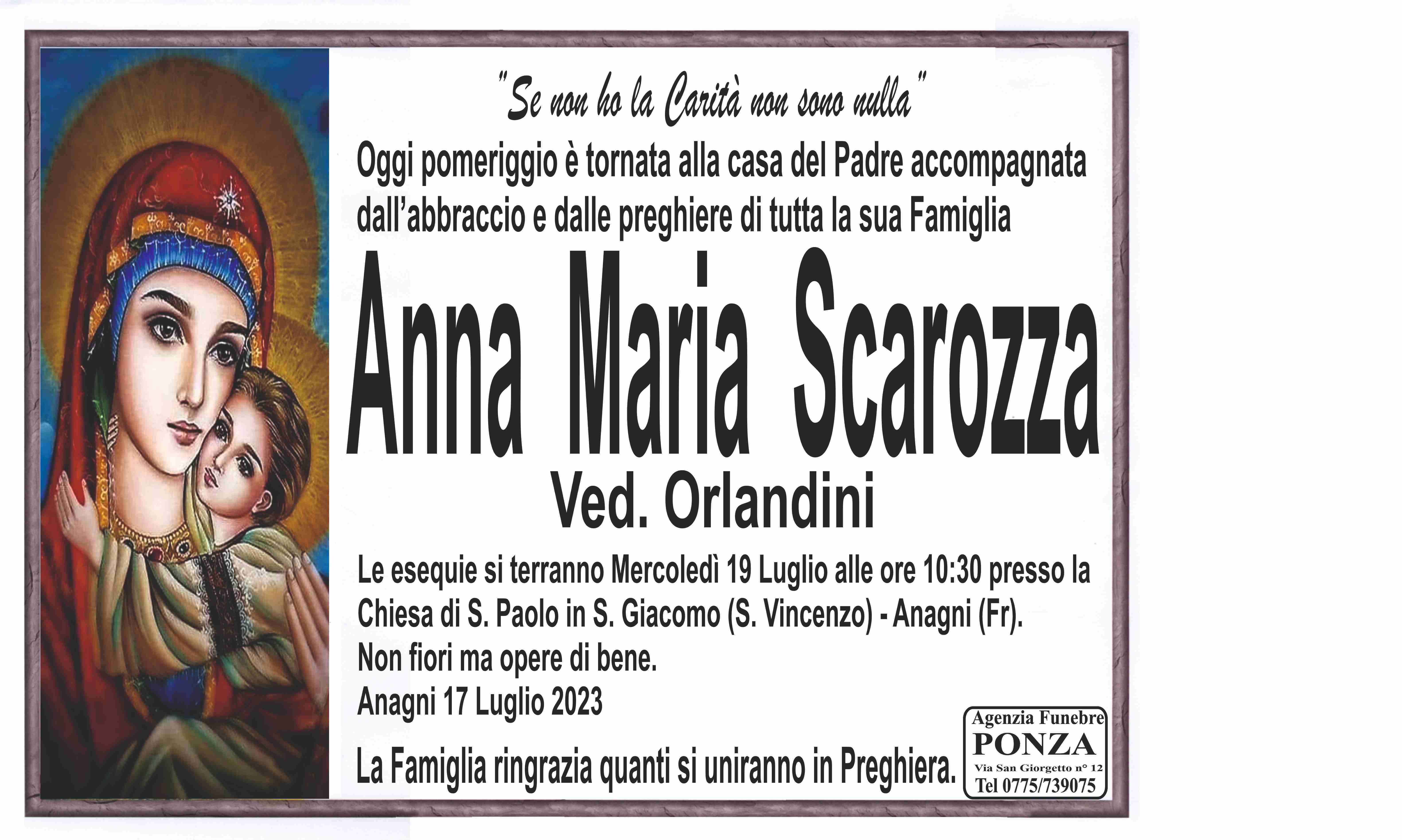 Anna Maria Scarozza