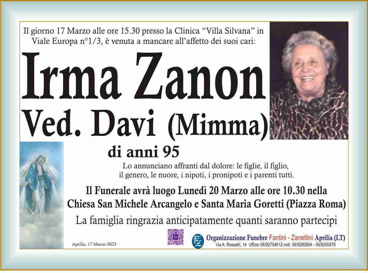 Irma Zanon (Mimma)