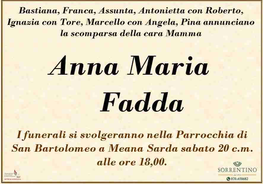 Anna Maria Fadda