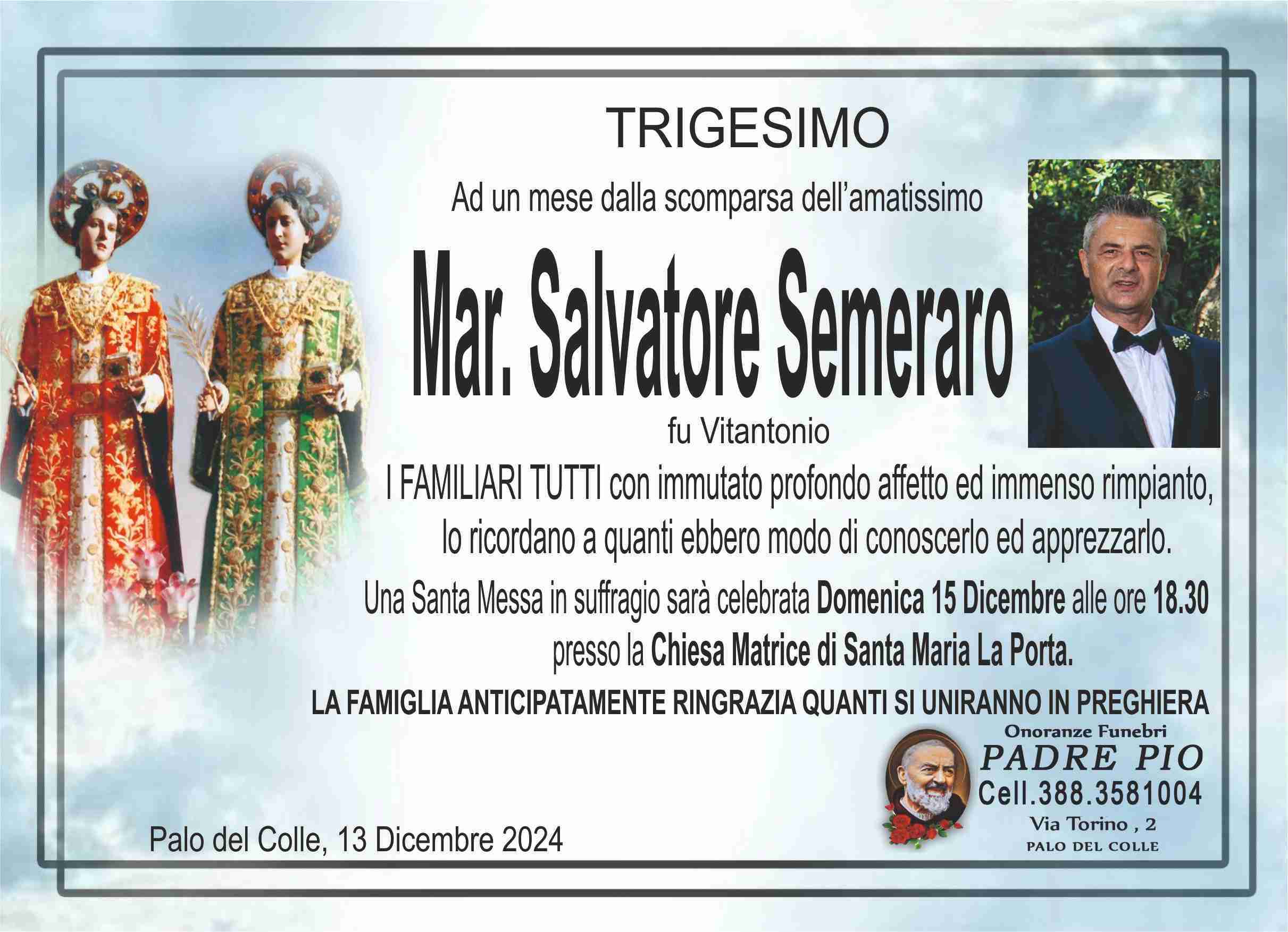 Mar. Salvatore Semeraro