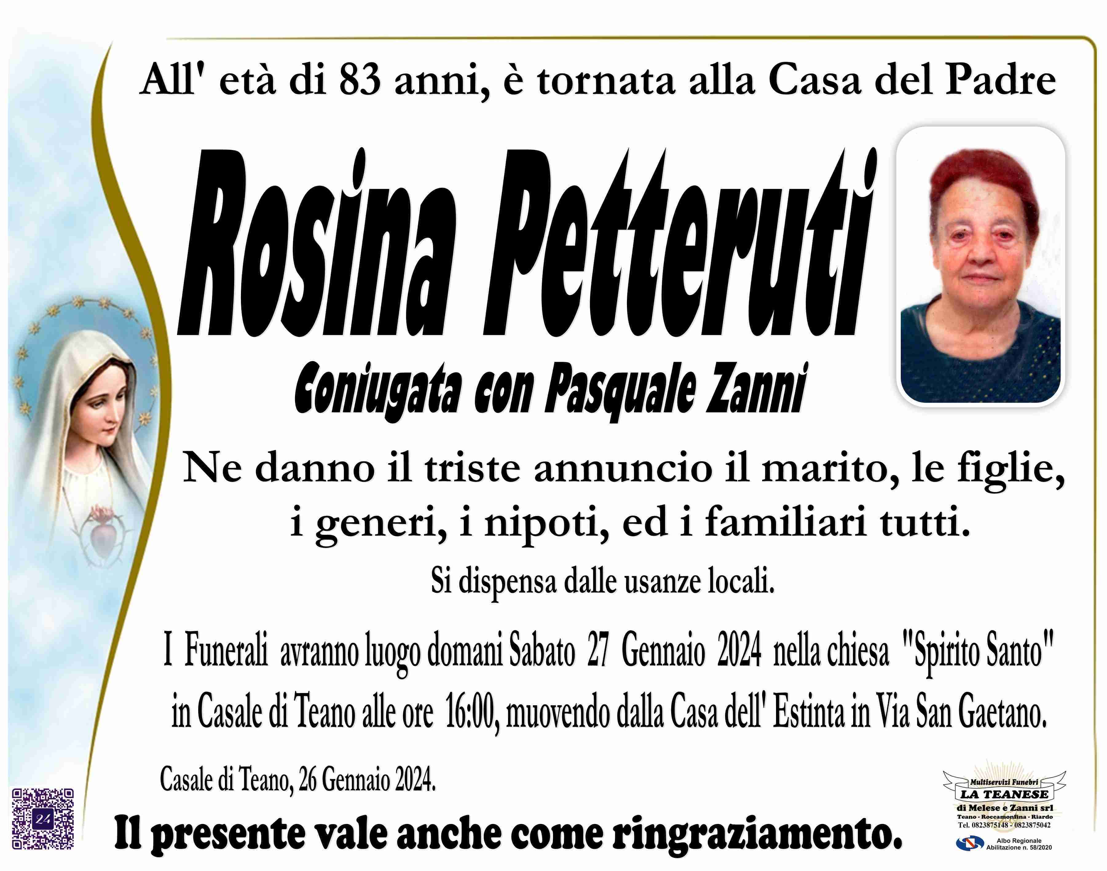 Rosina Petteruti