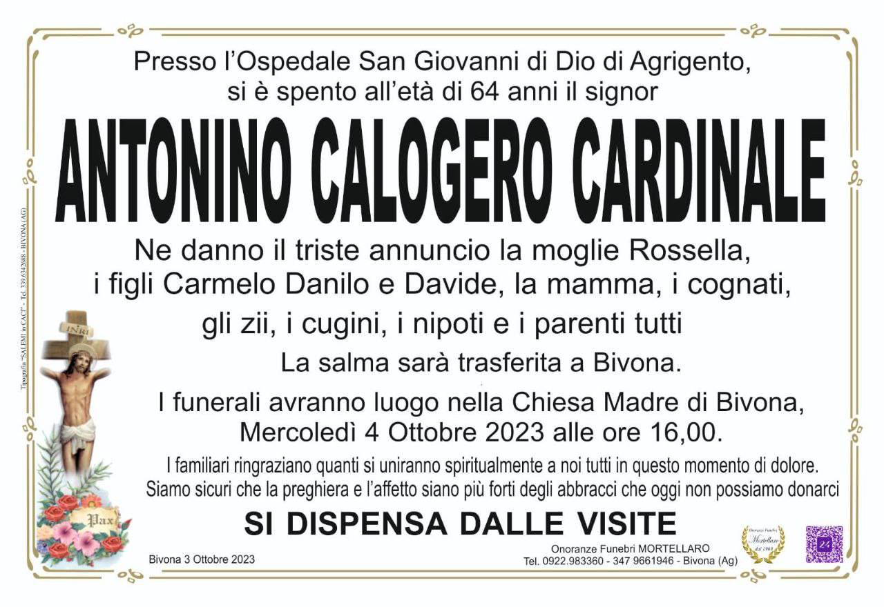 Antonino Calogero Cardinale