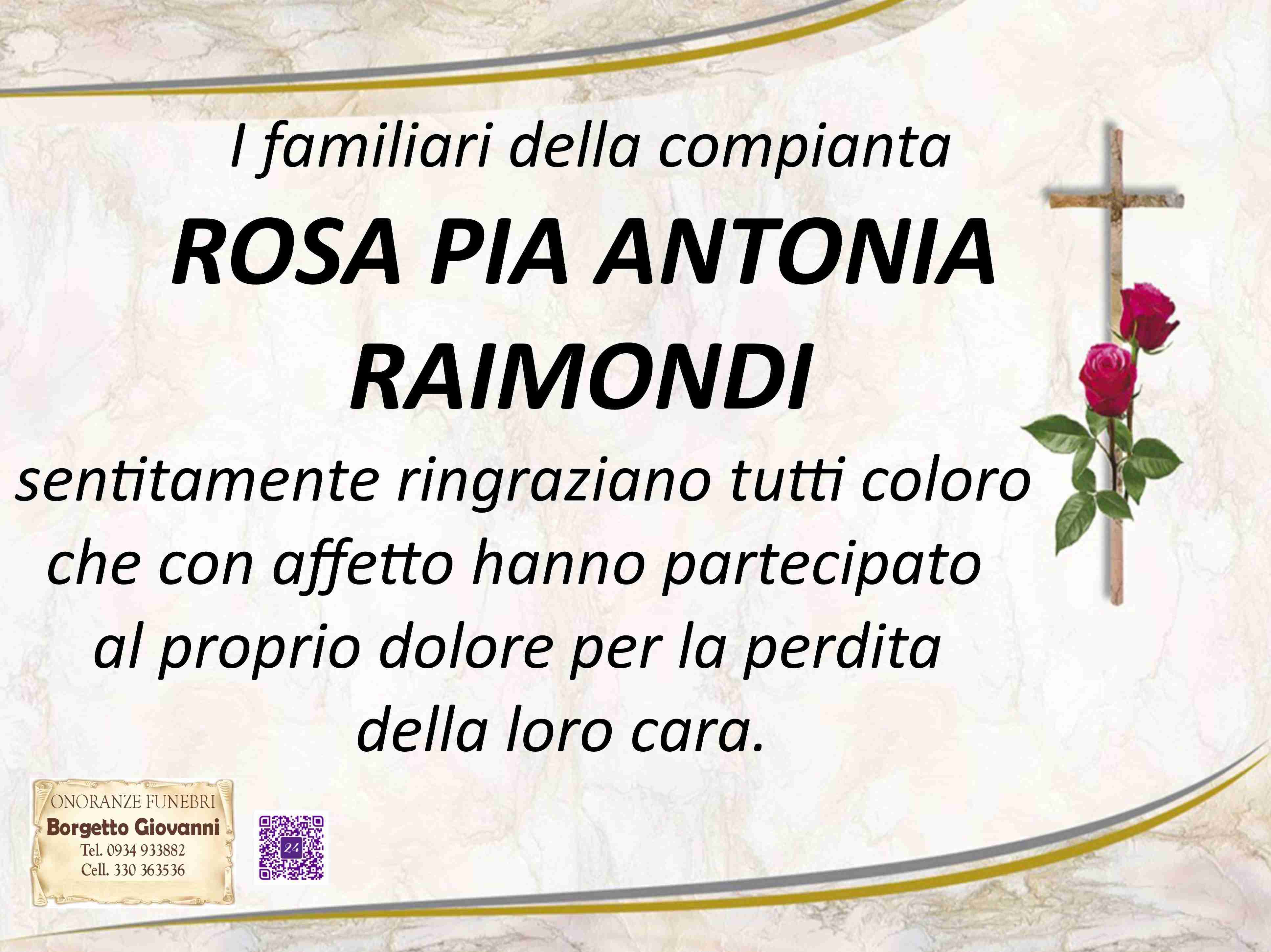 Rosa Pia Antonia Raimondi
