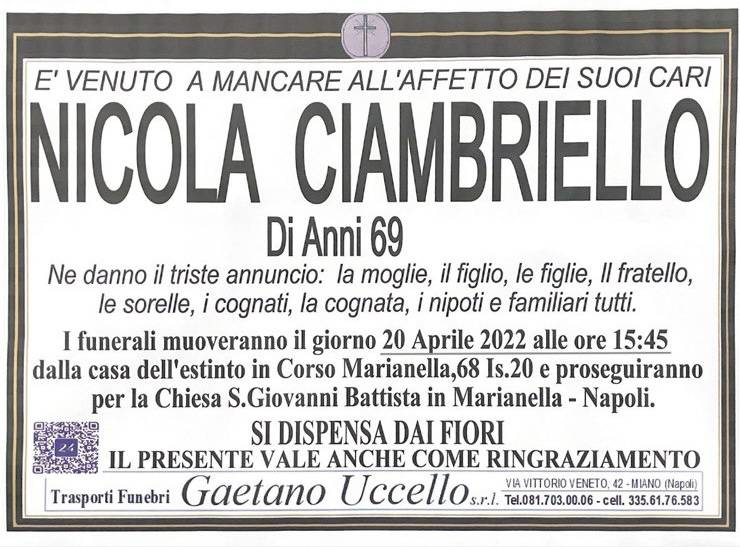 Nicola Ciambriello