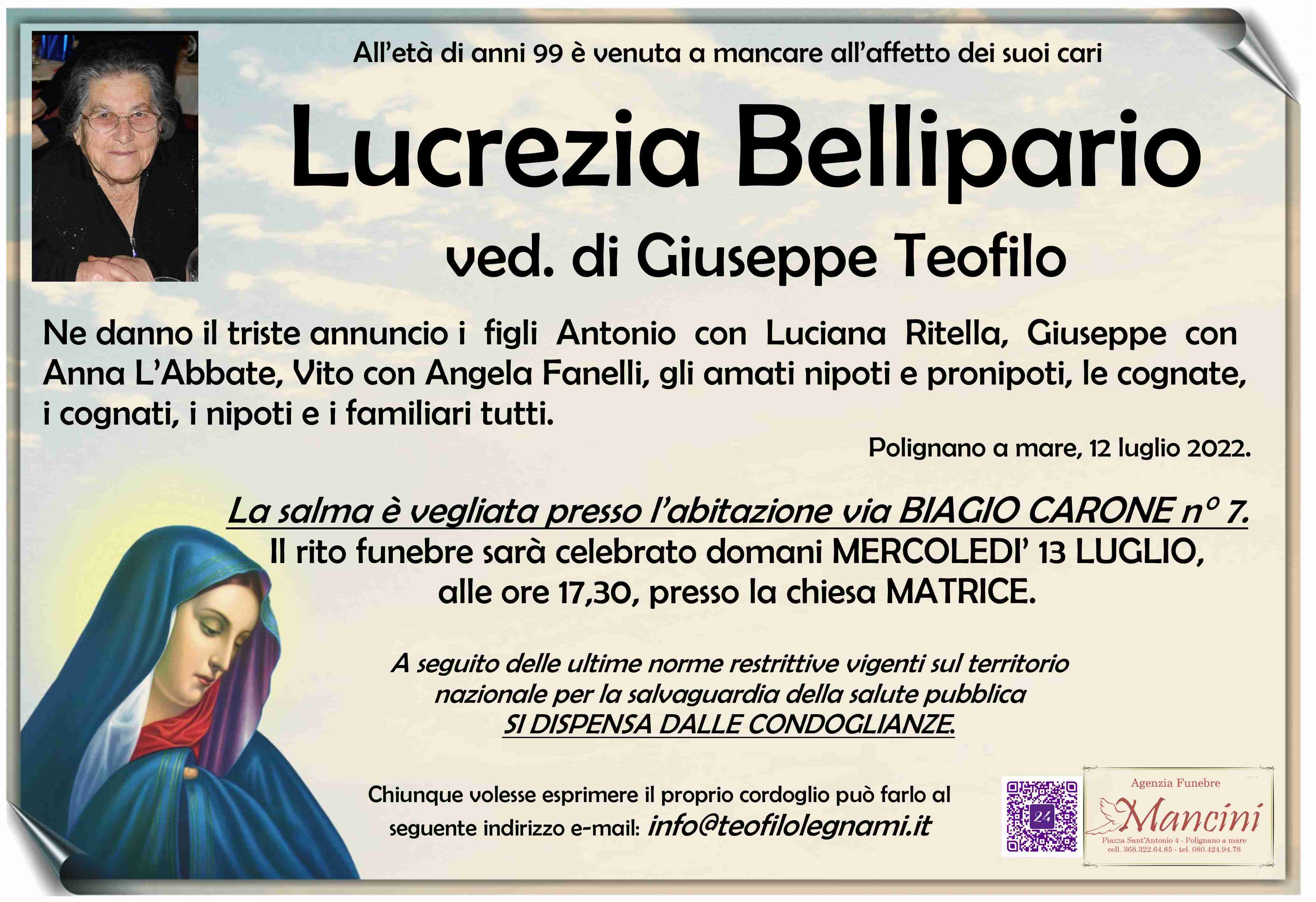 Lucrezia Bellipario