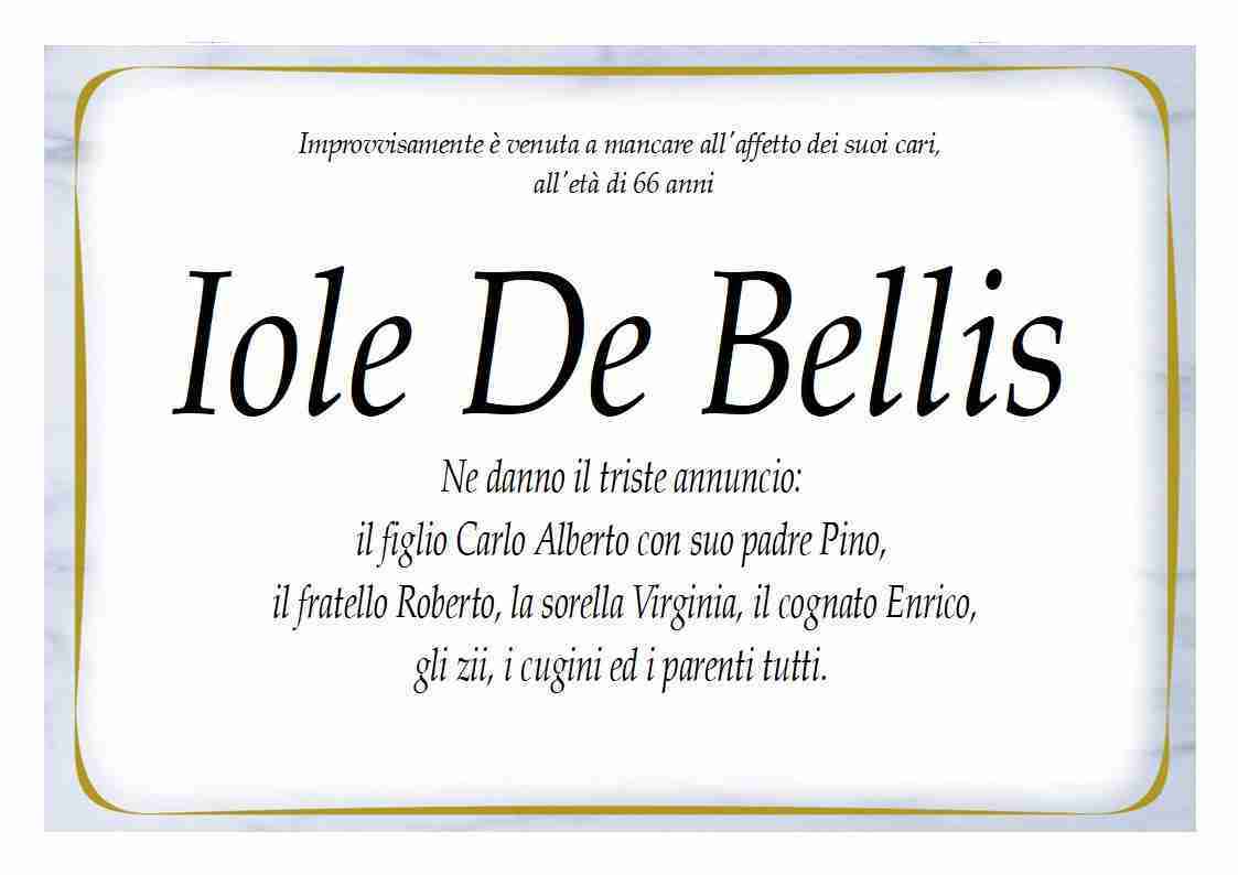 Iole De Bellis