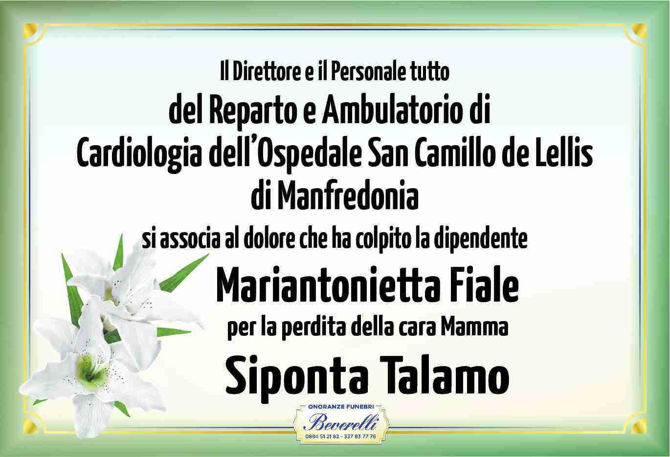 Siponta Talamo