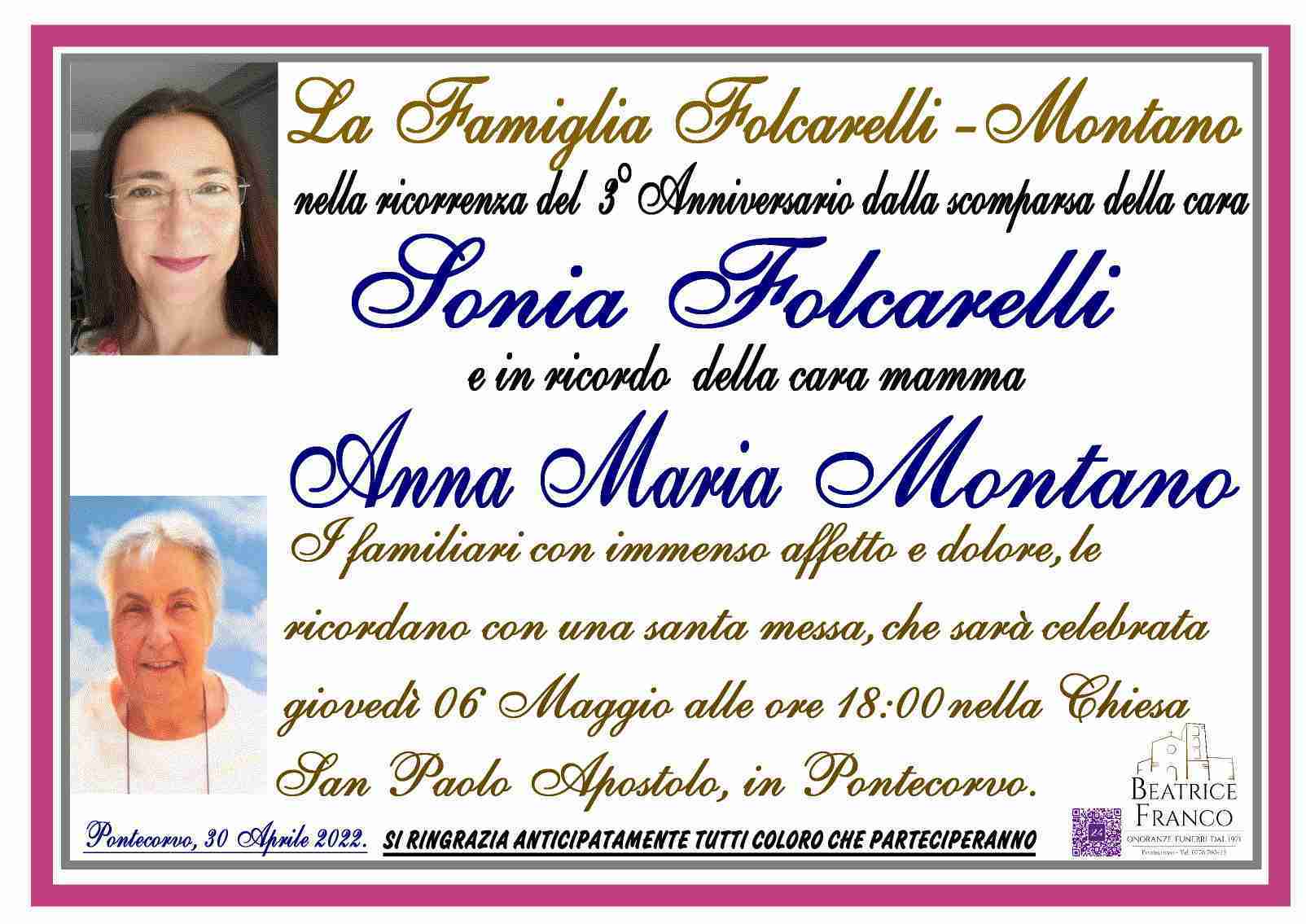 Sonia Folcarelli e Anna Maria Montano