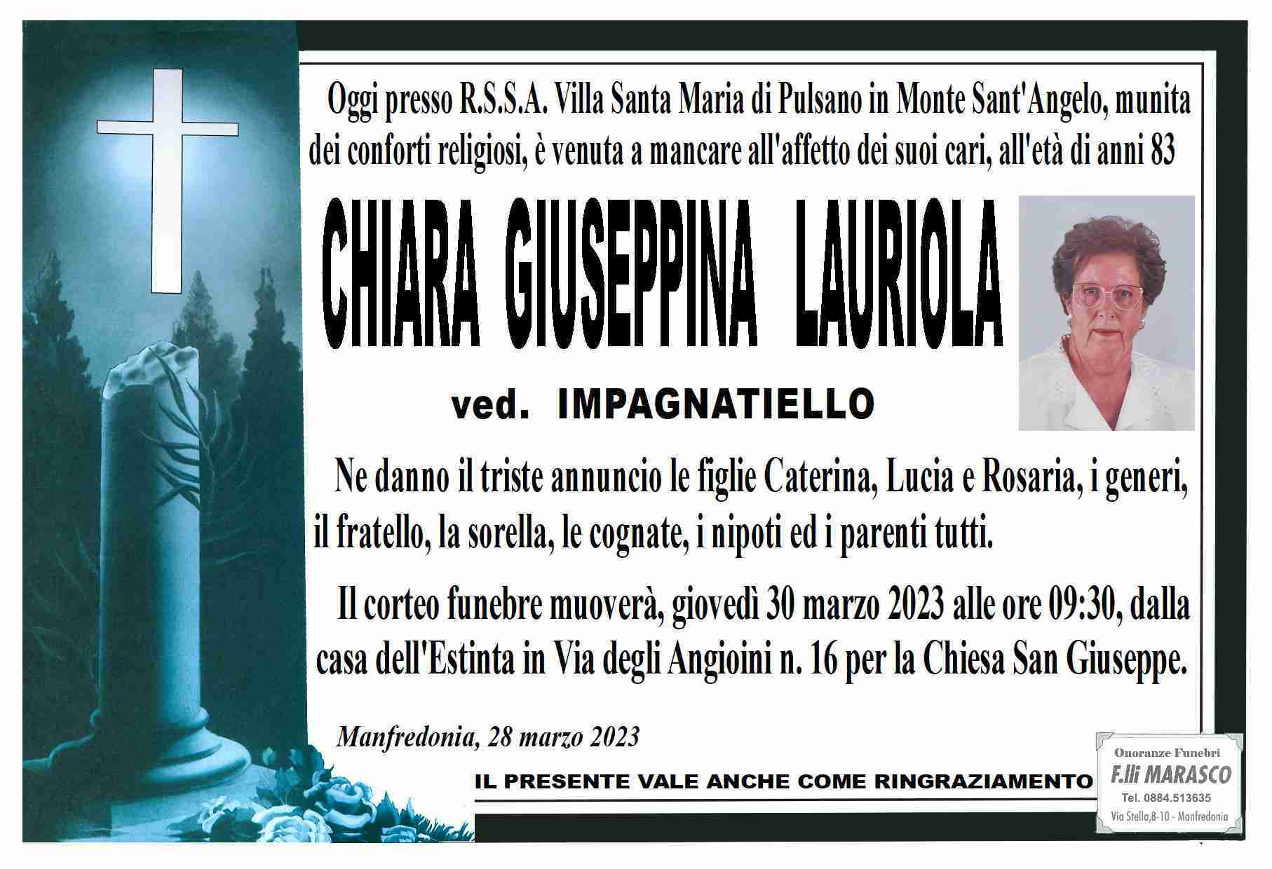 Chiara Giuseppina Lauriola