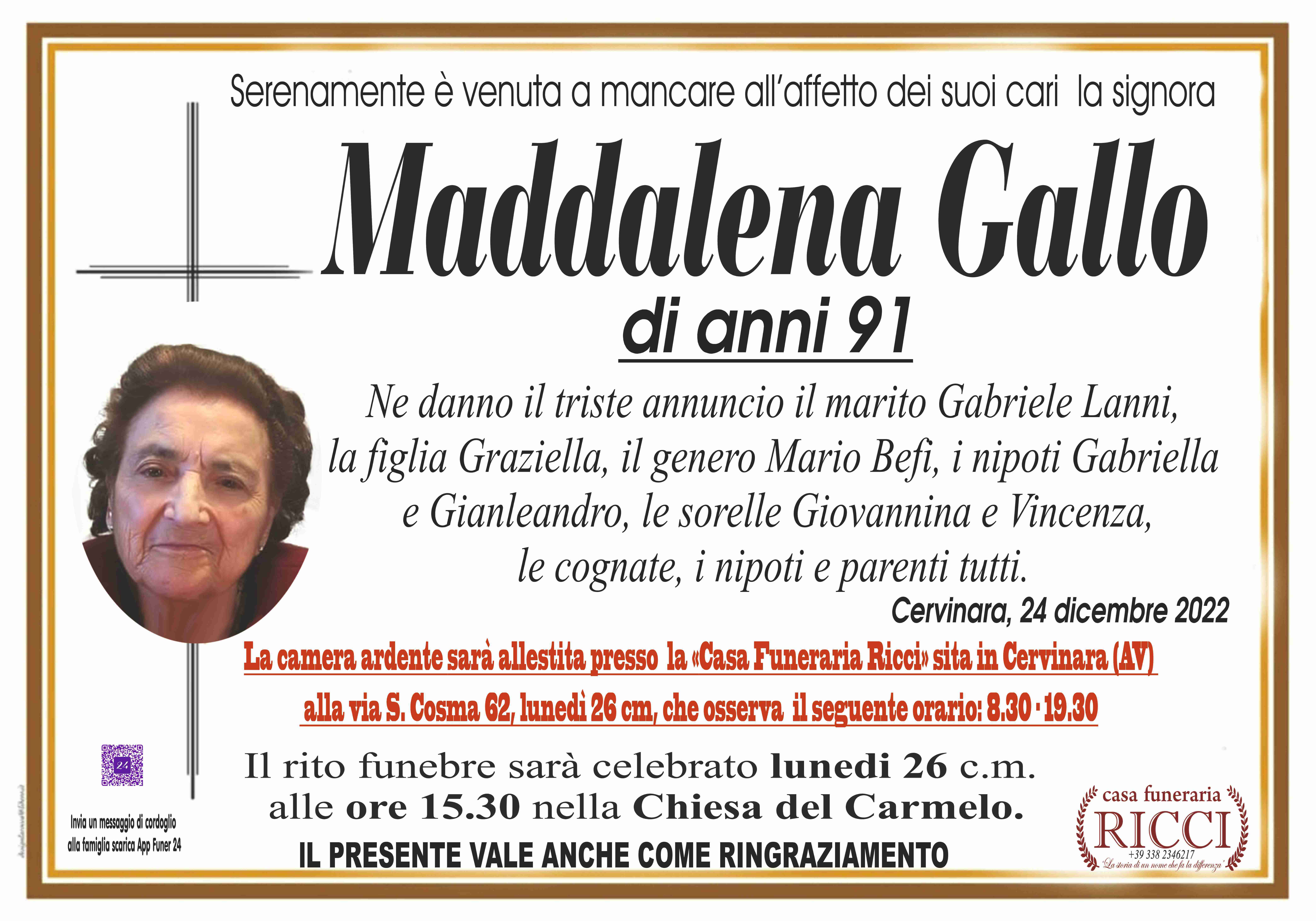 Maddalena Gallo