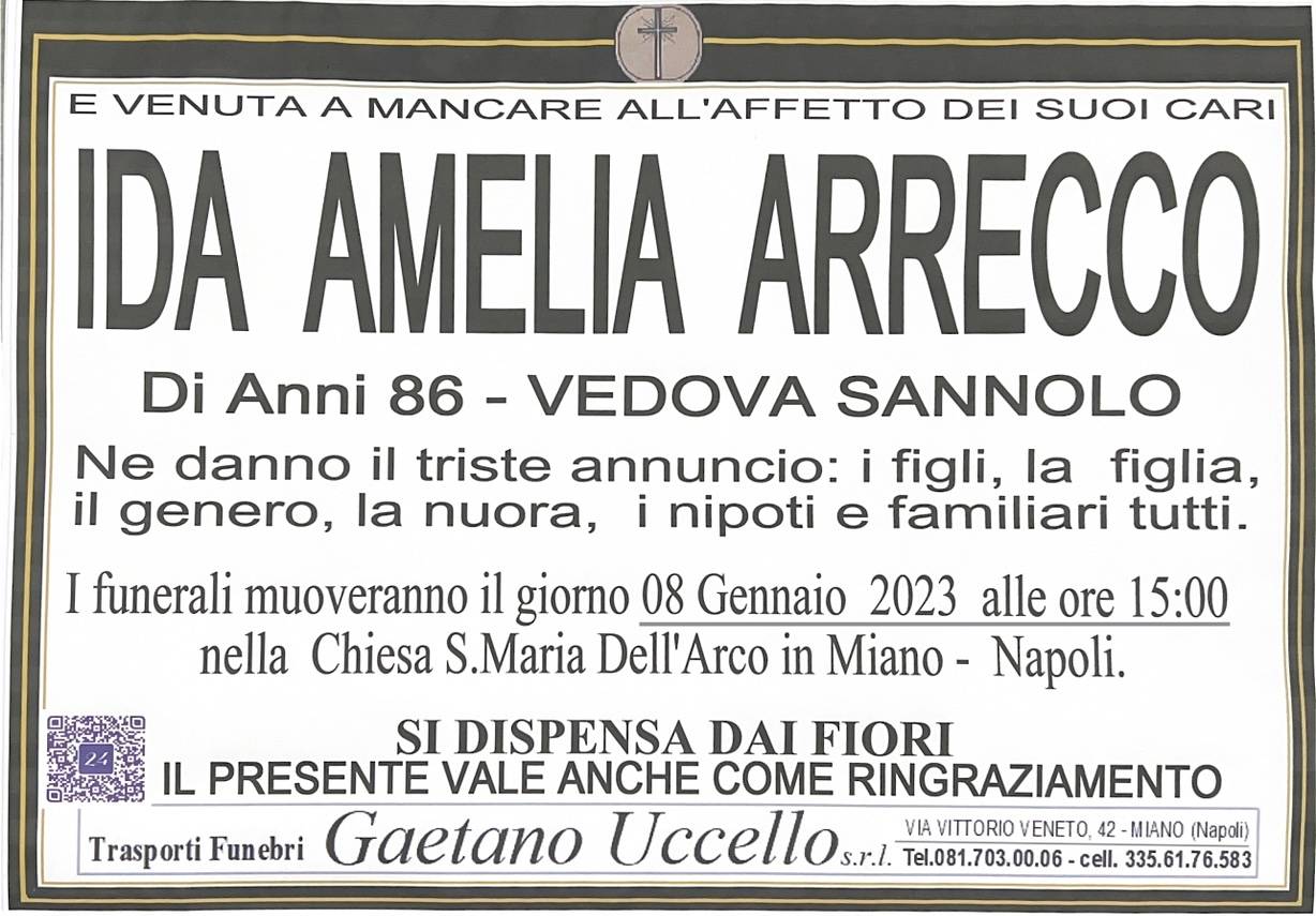 Ida Amelia Arrecco