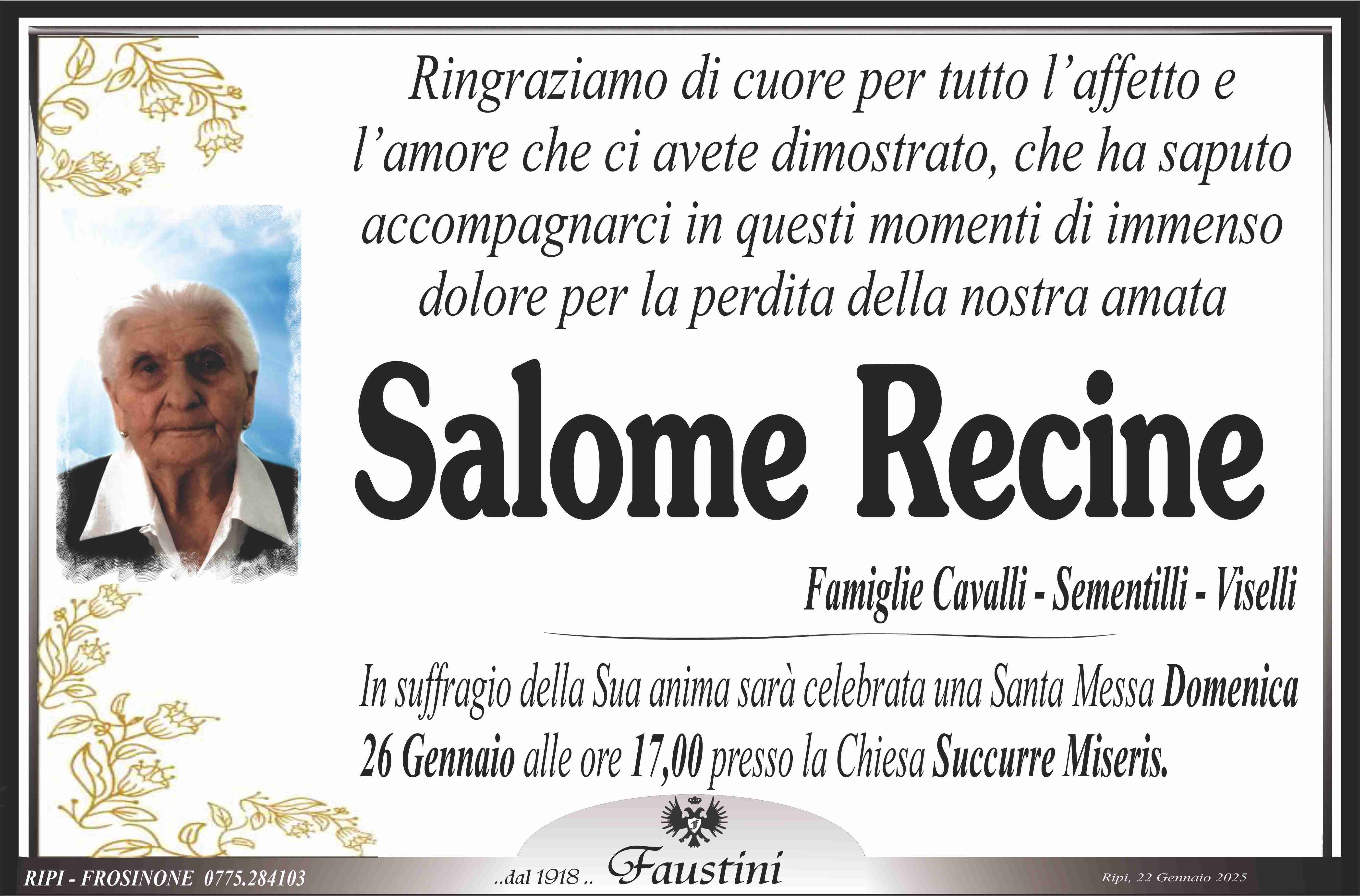 Salome Recine