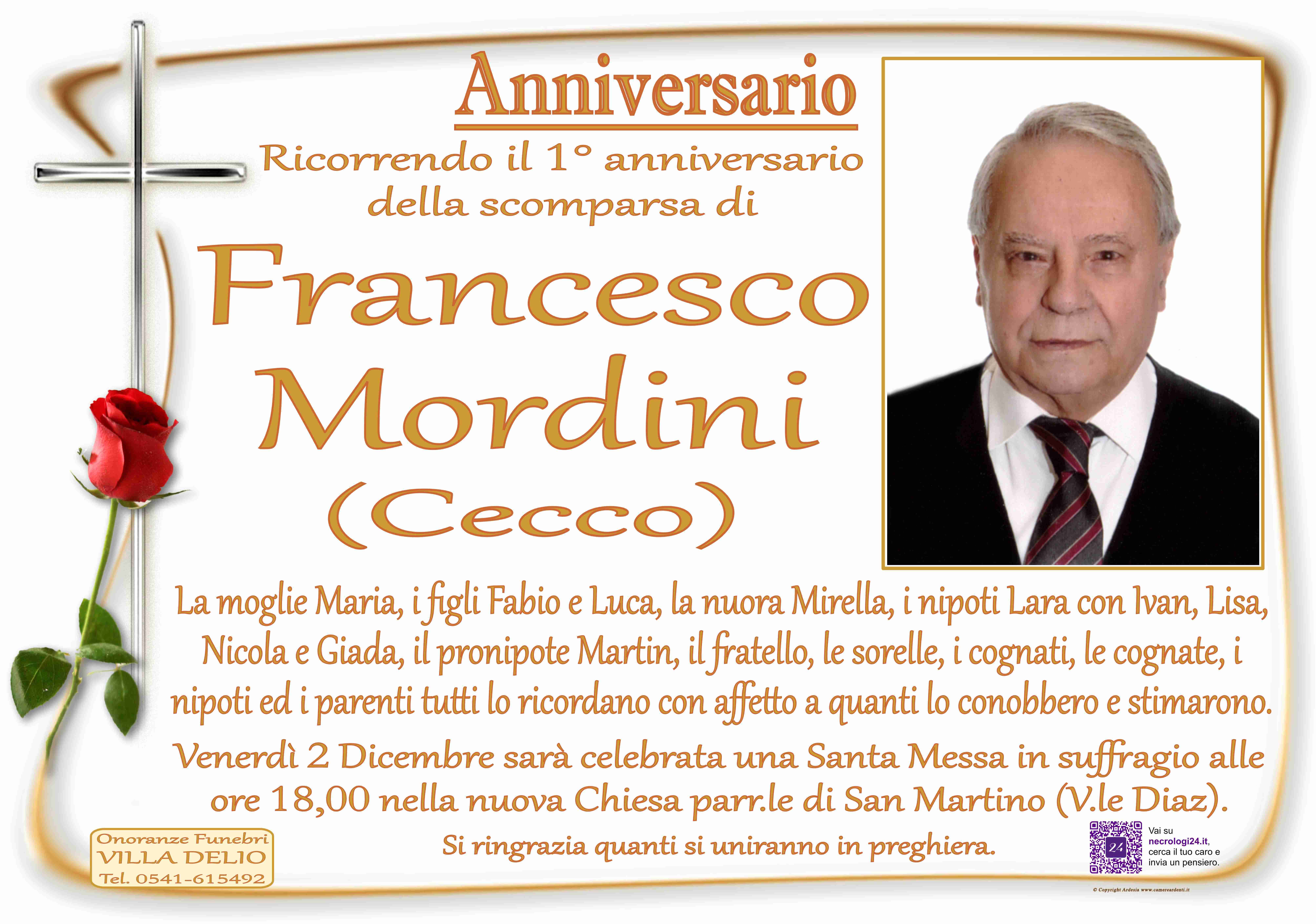 Francesco (Cecco) Mordini