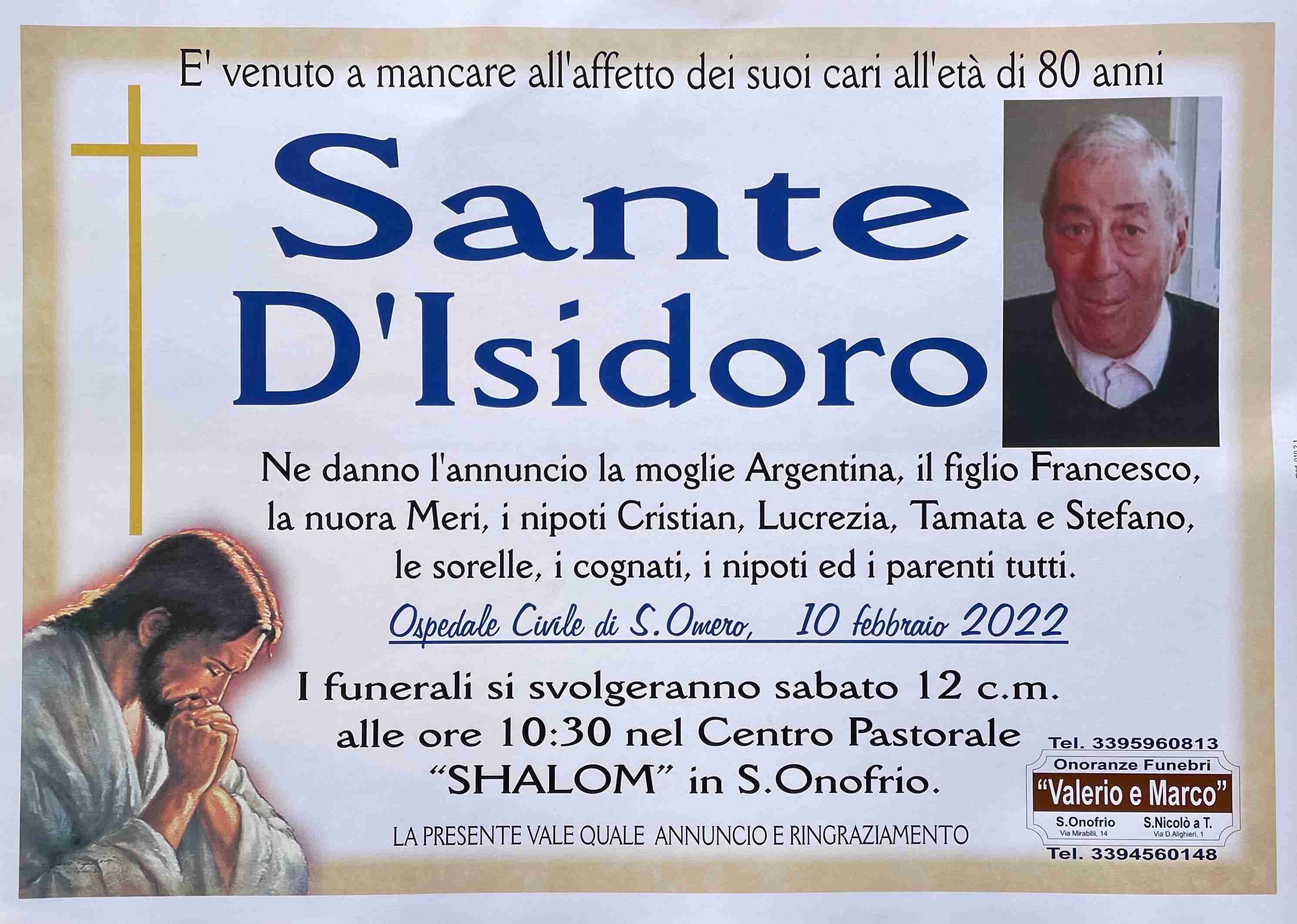 Sante D'Isidoro