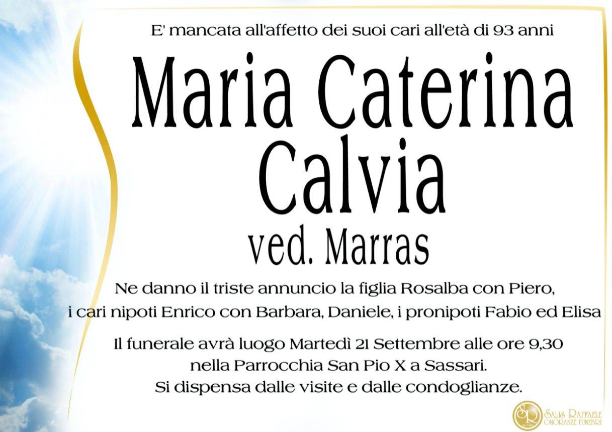 Maria Caterina Calvia