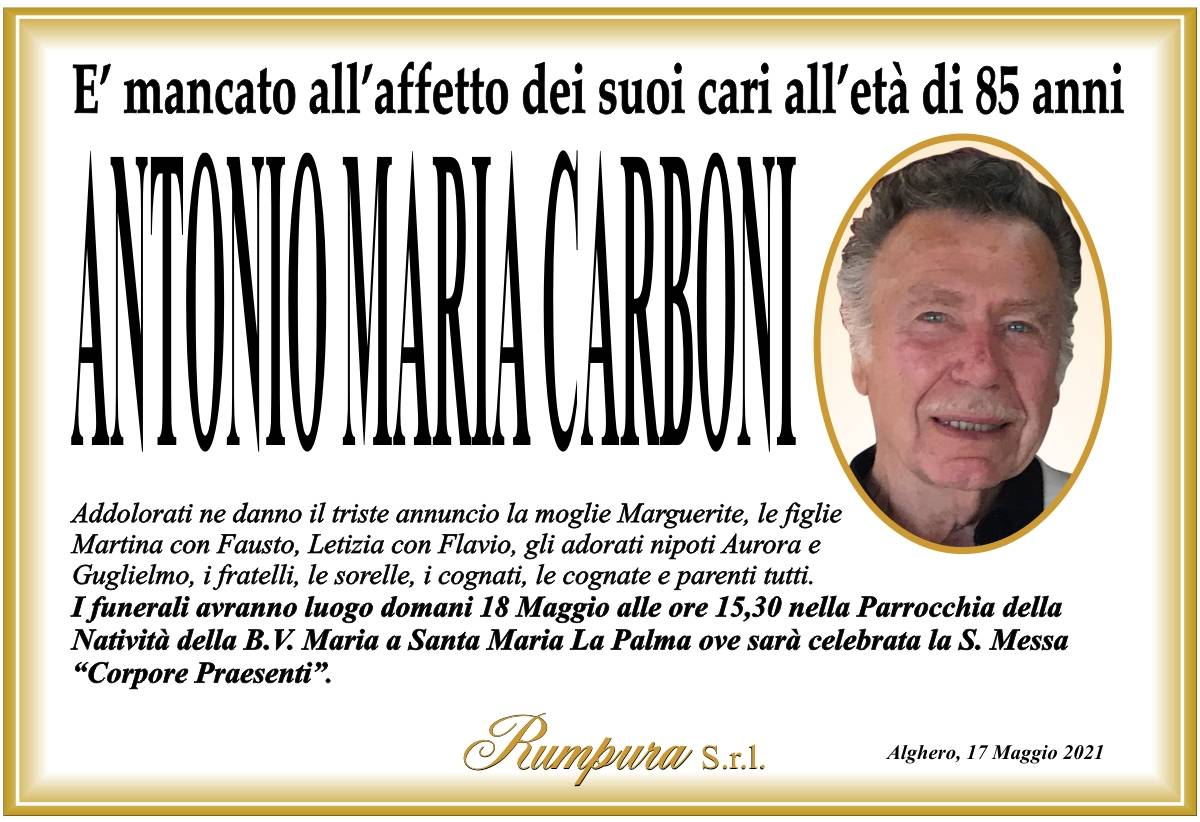 Antonio Maria Carboni