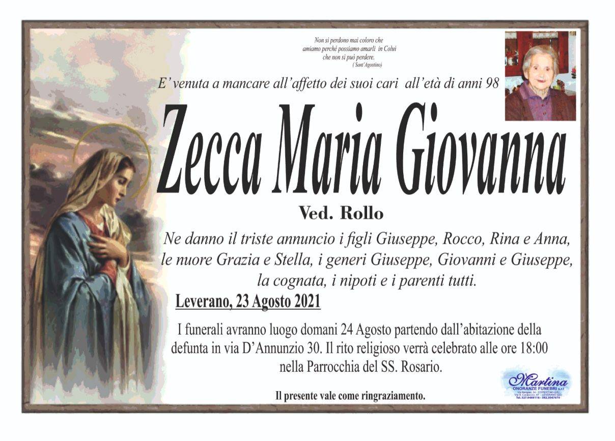 Maria Giovanna Zecca