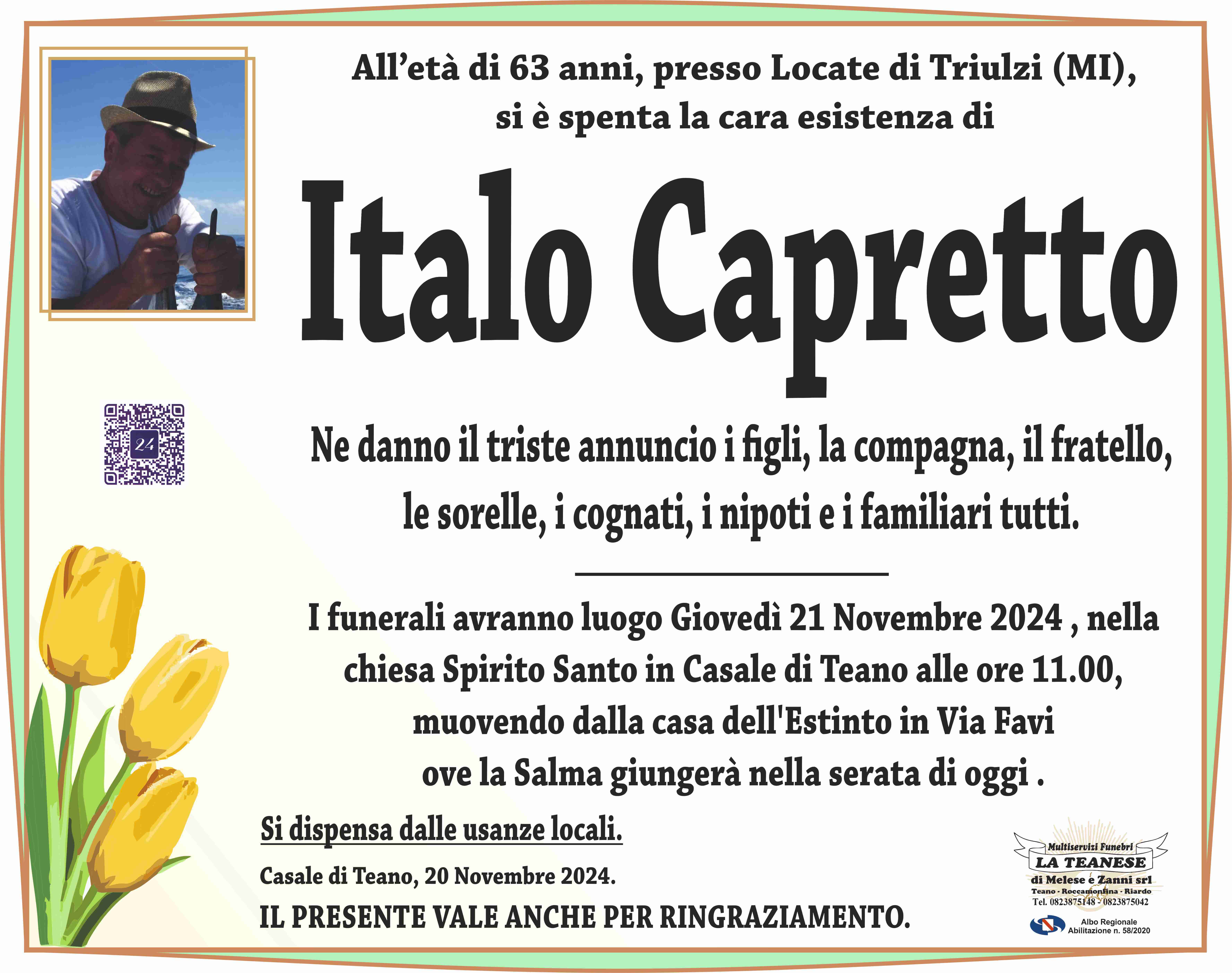 Capretto Italo