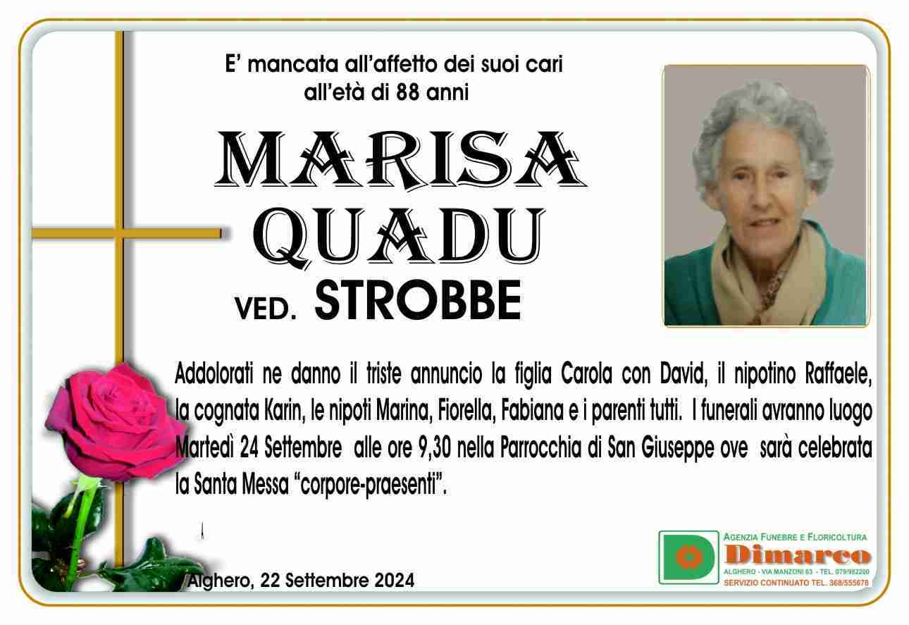 Marisa Quadu ved. Strobbe