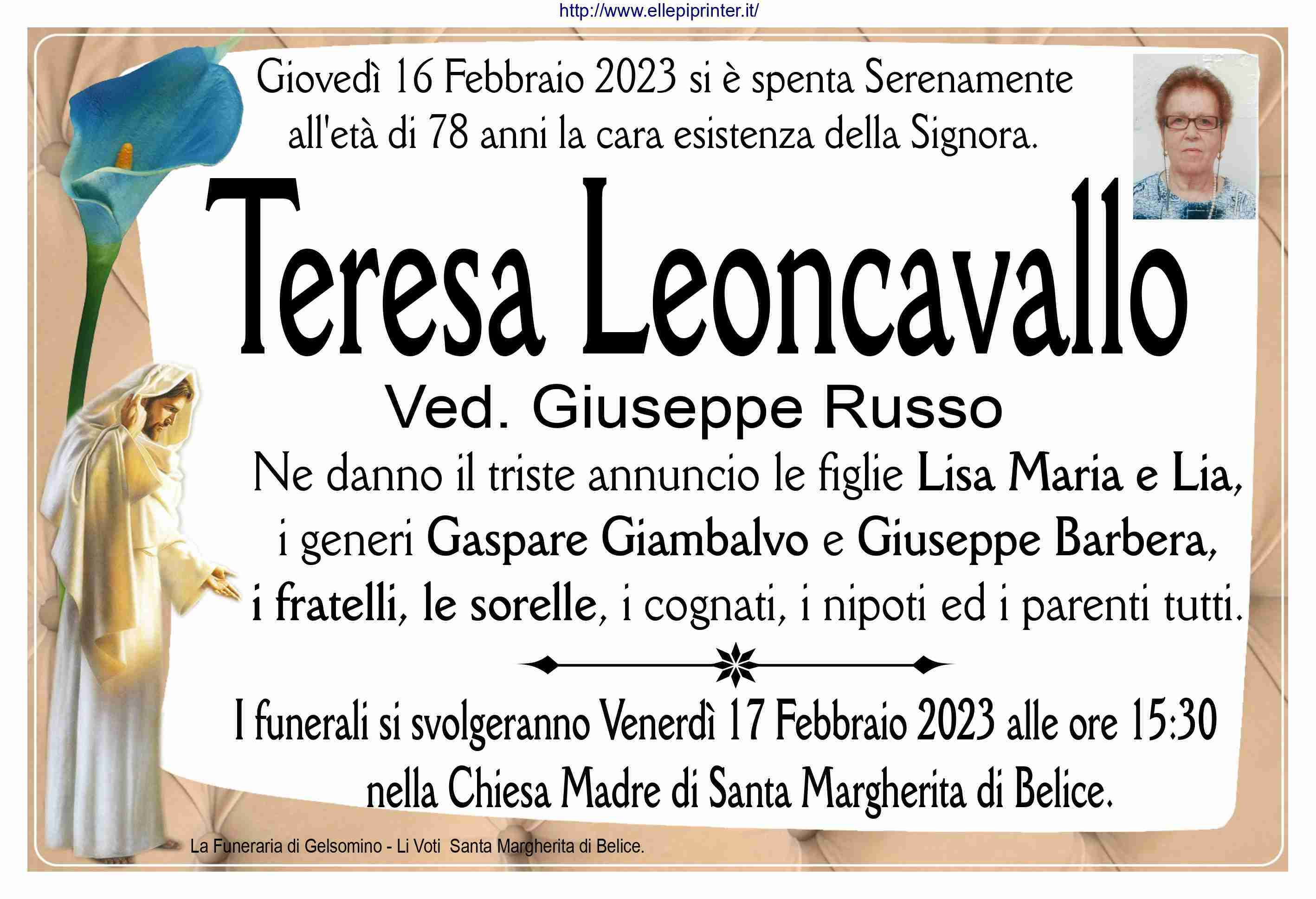 Teresa Leoncavallo