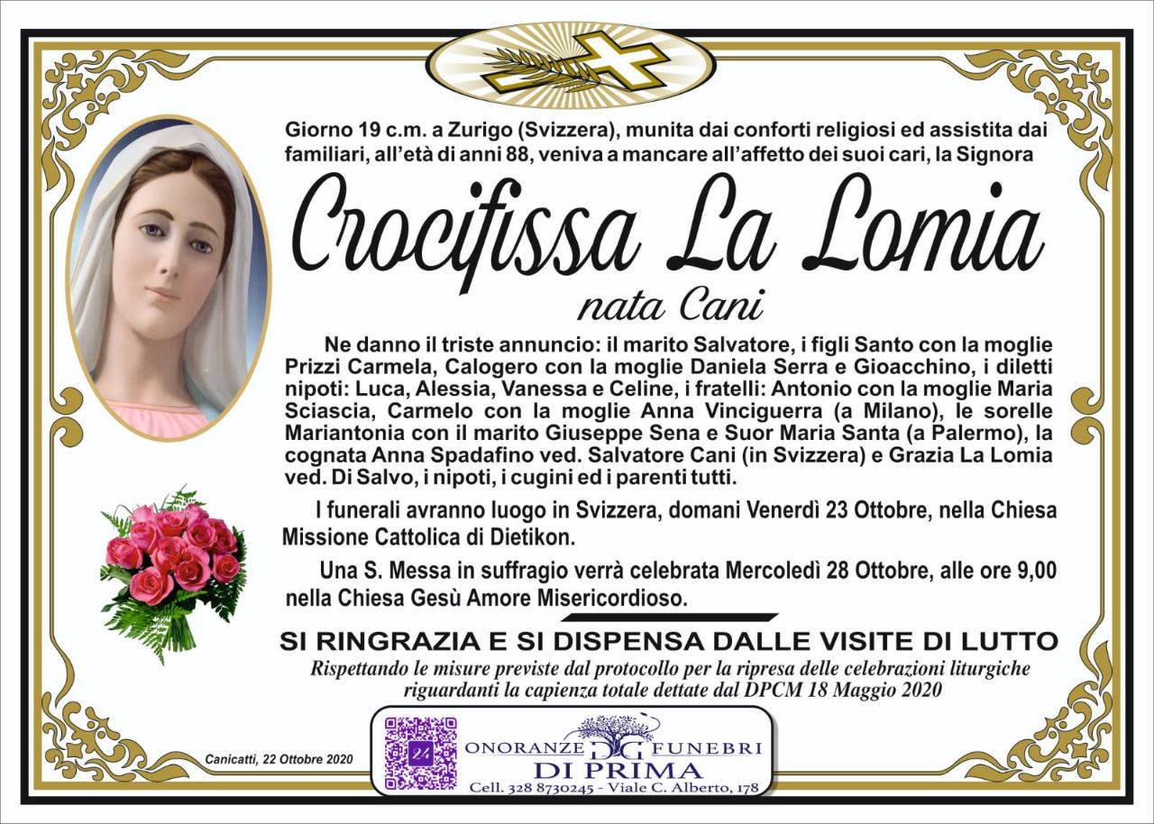 Crocifissa La Lomia
