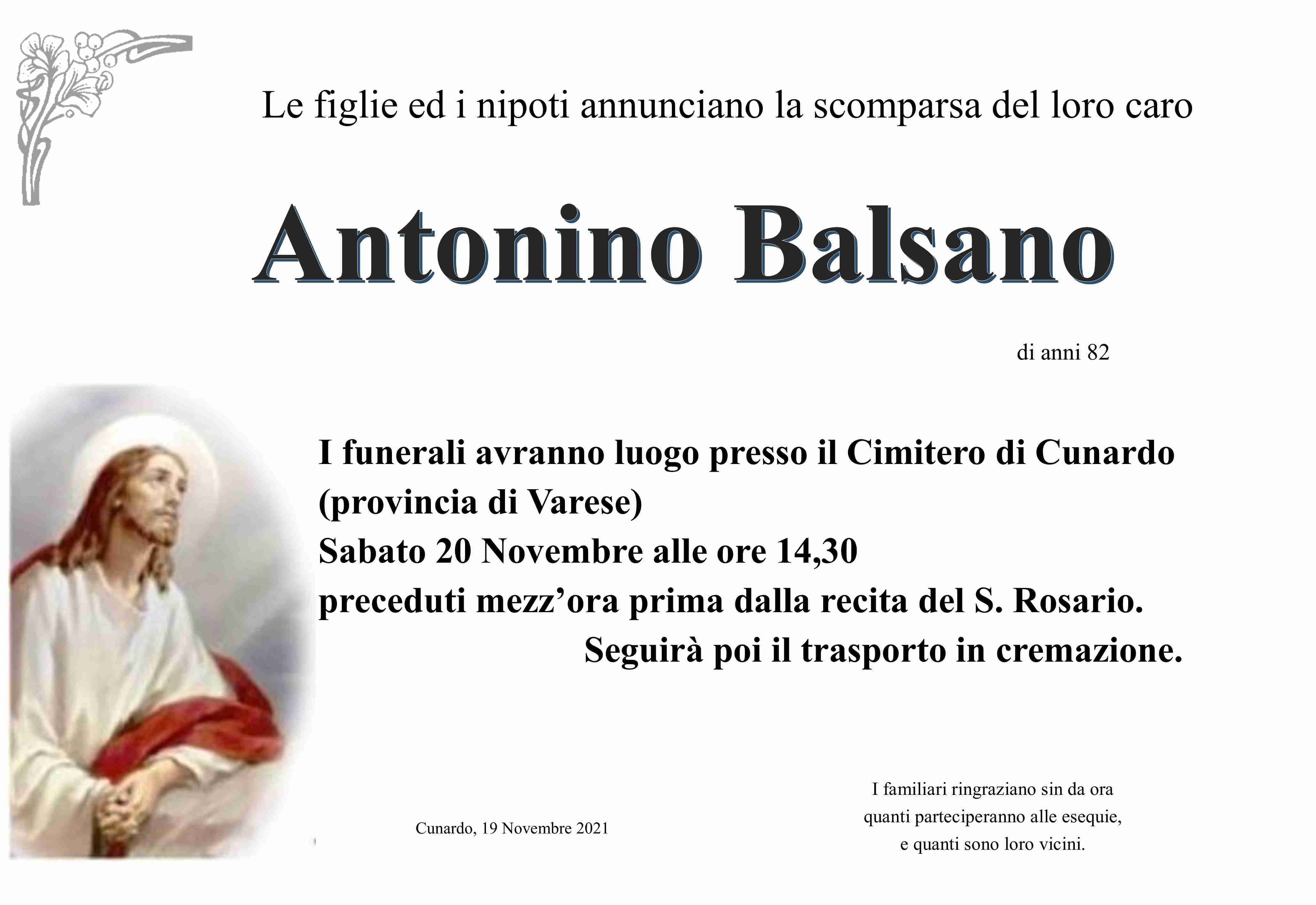 Antonino Balsano