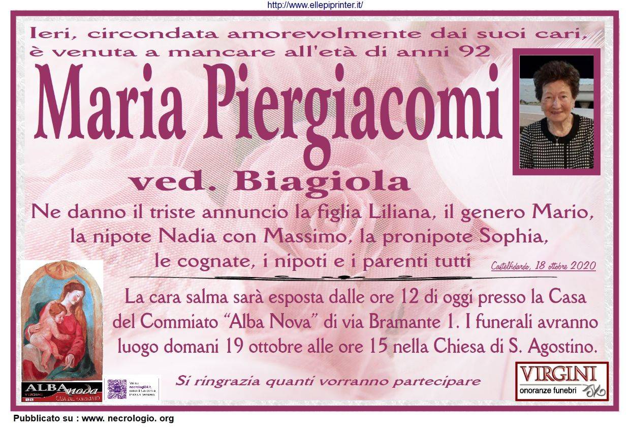 Maria Piergiacomi