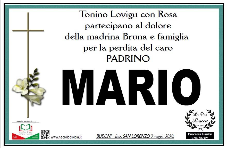 Tonino Lovigu con Rosa