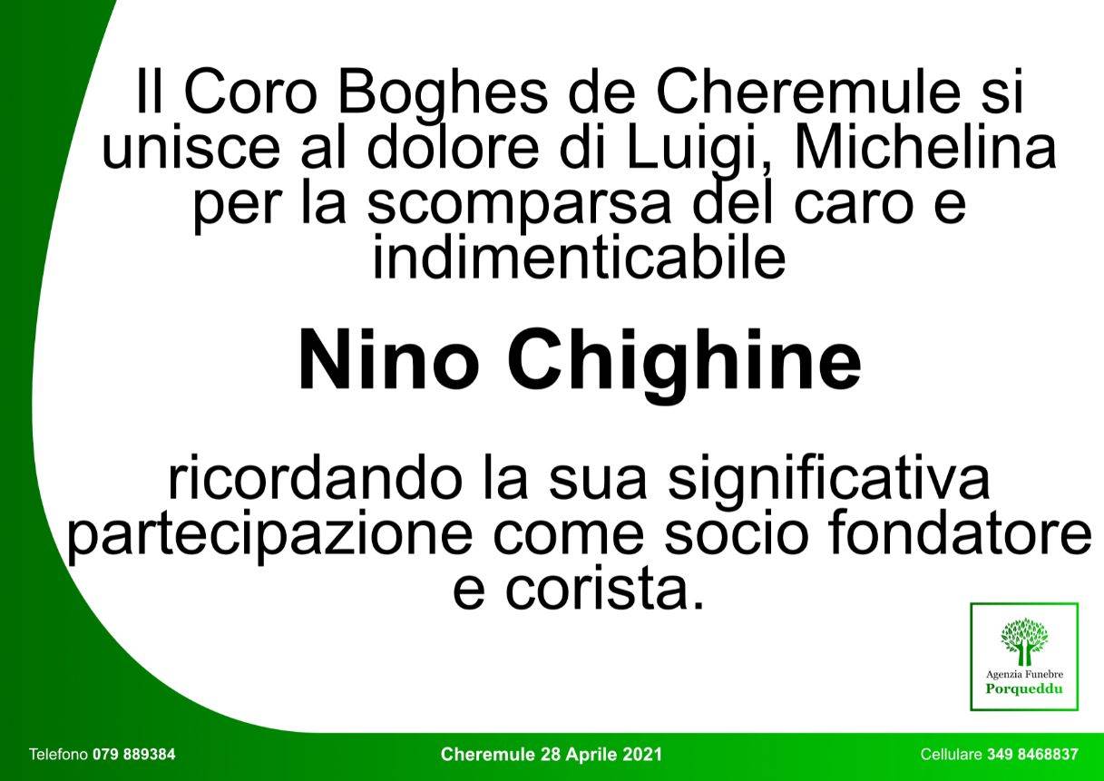 Il Coro Boghes de Cheremule