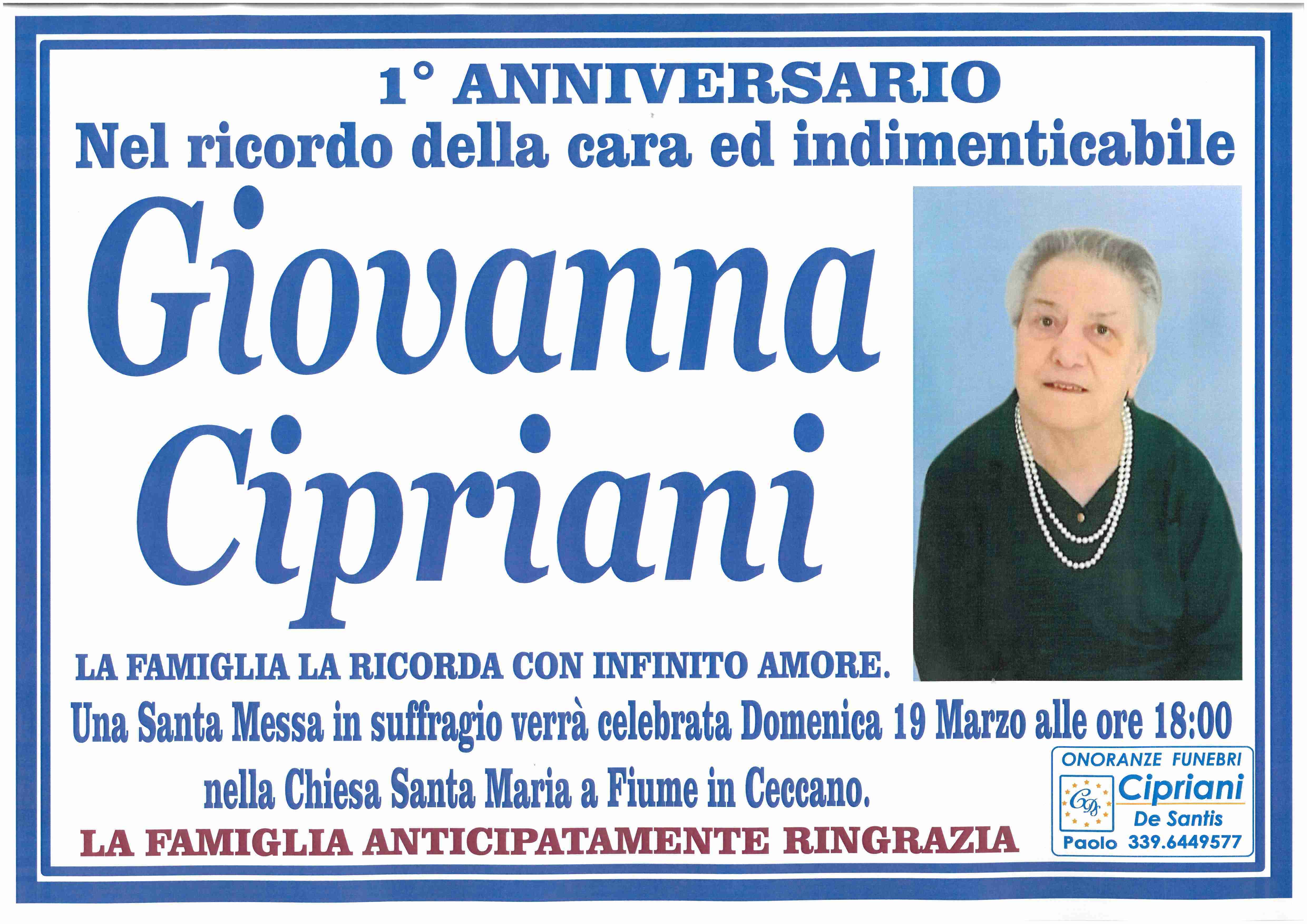 Giovanna Cipriani