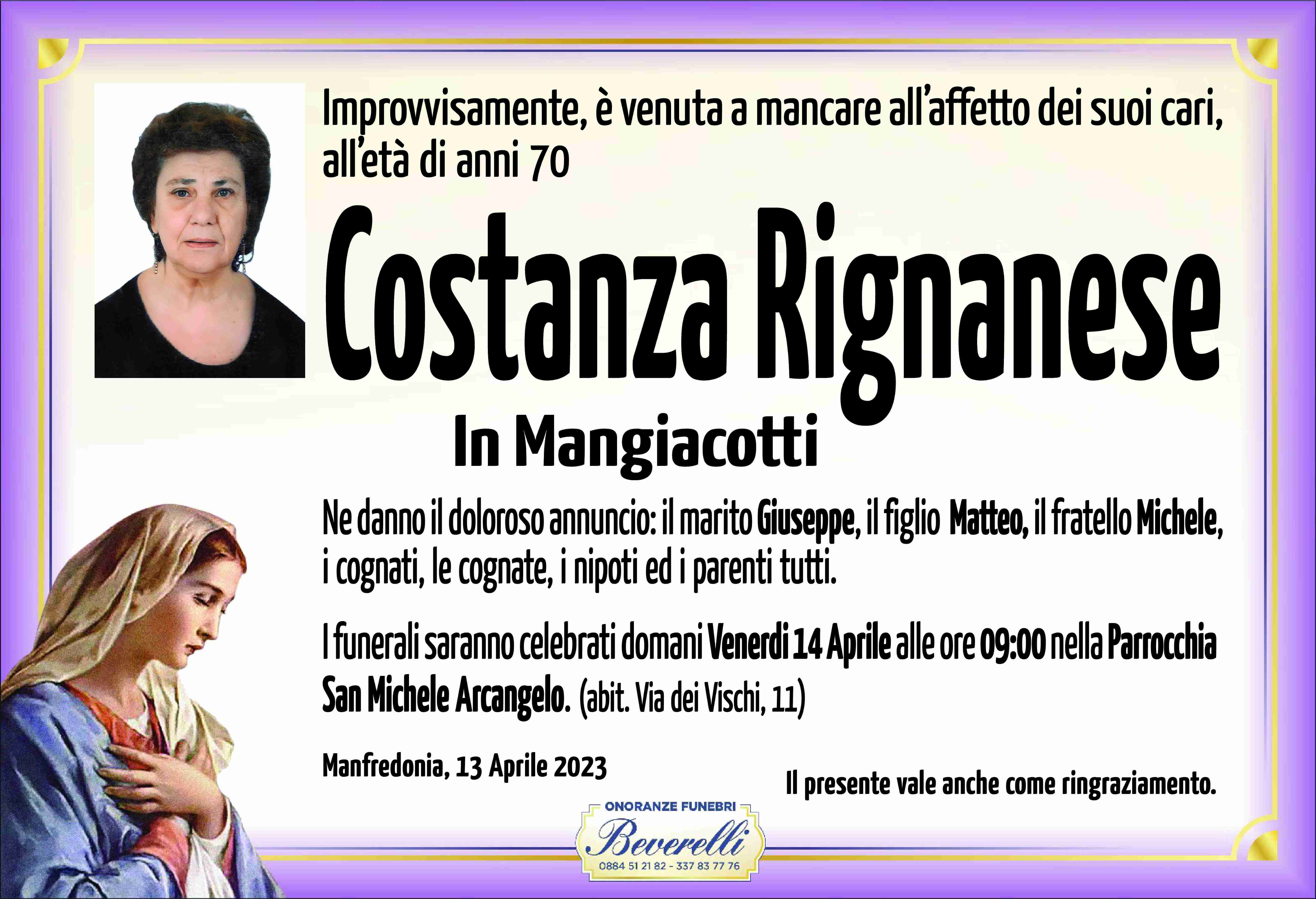 Costanza Rignanese