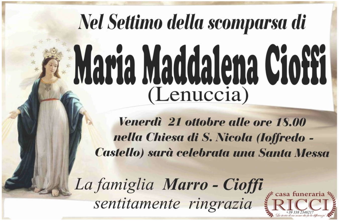 Maria Maddalena Cioffi