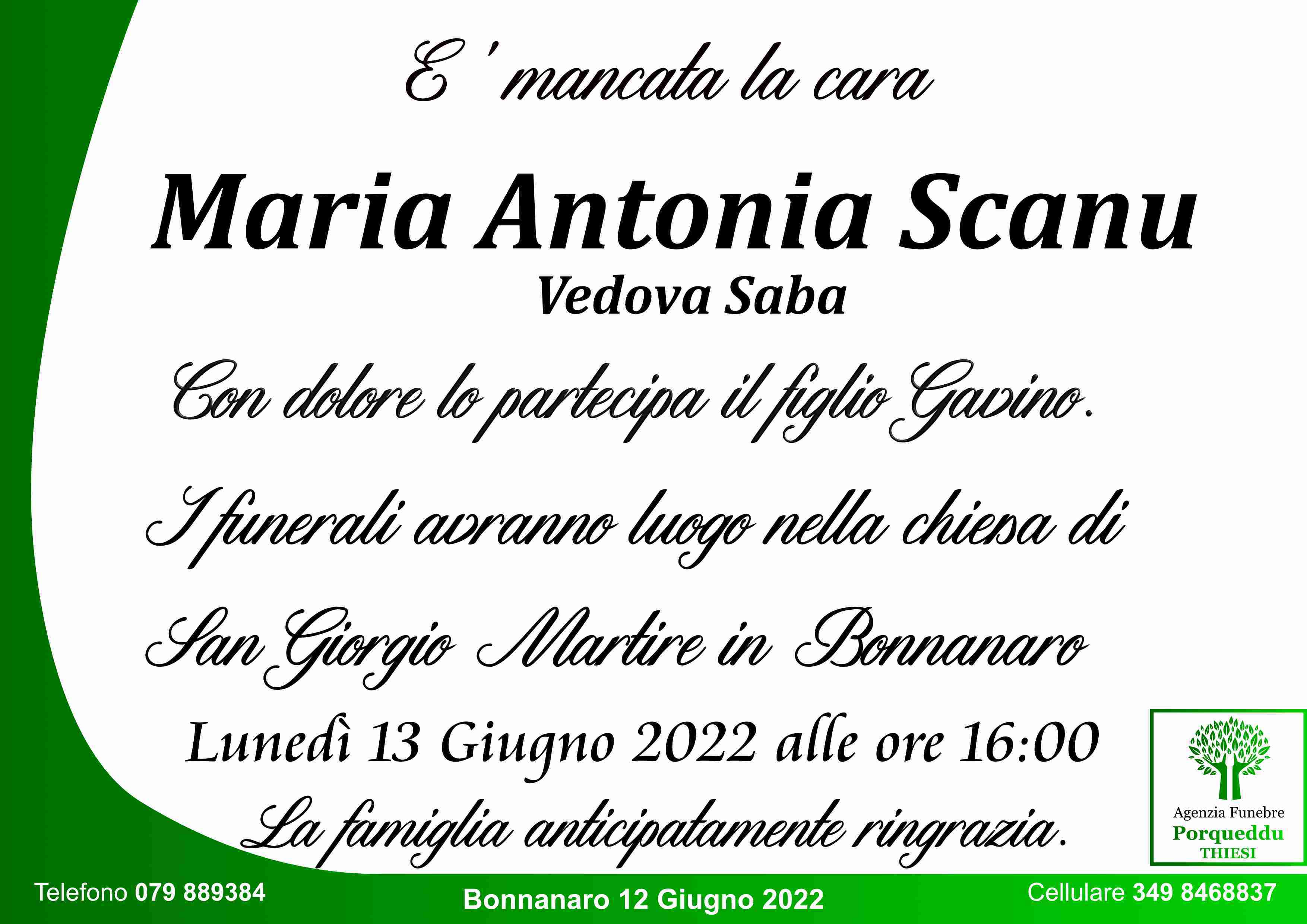 Maria Antonia Scanu