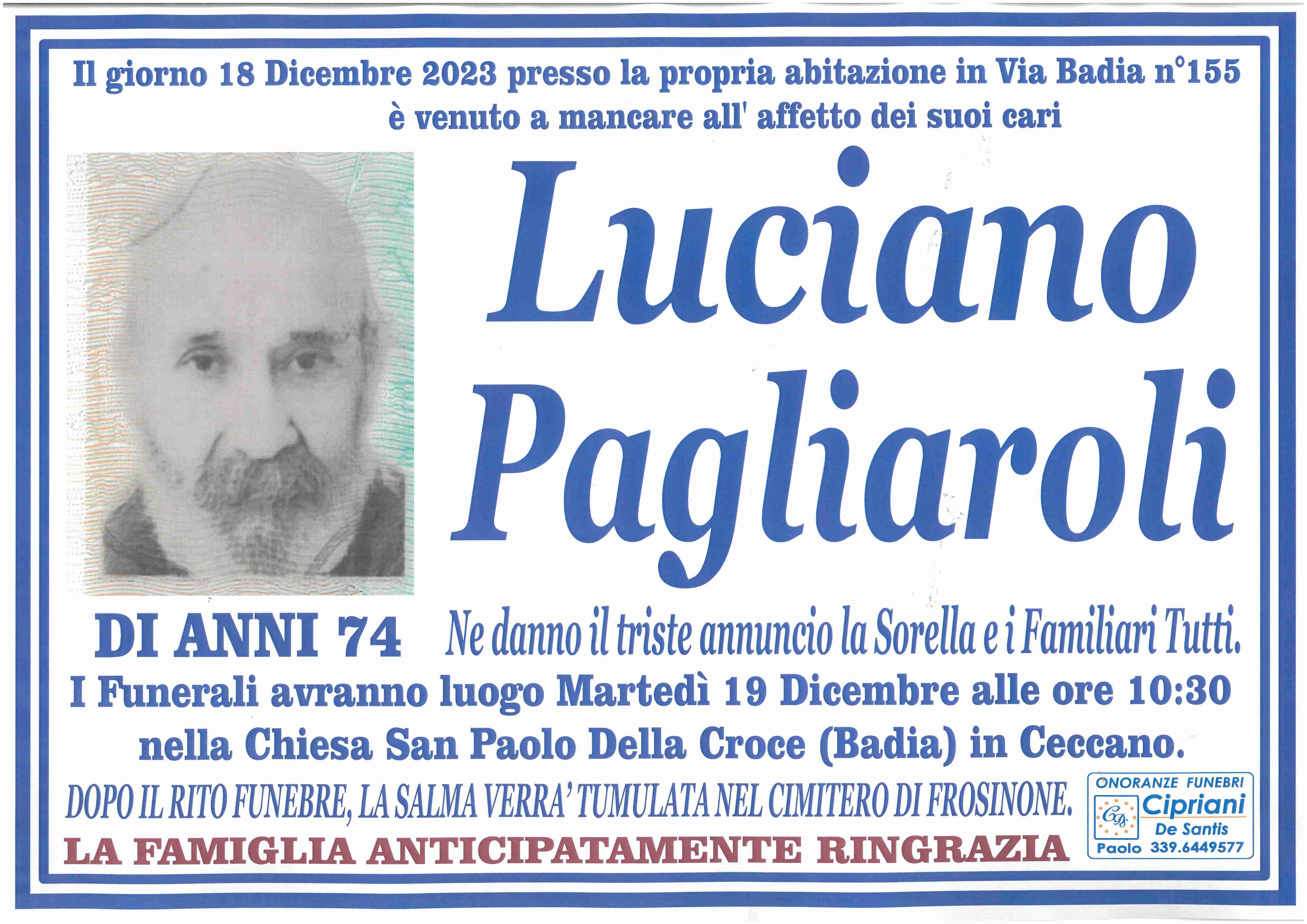Luciano Pagliaroli