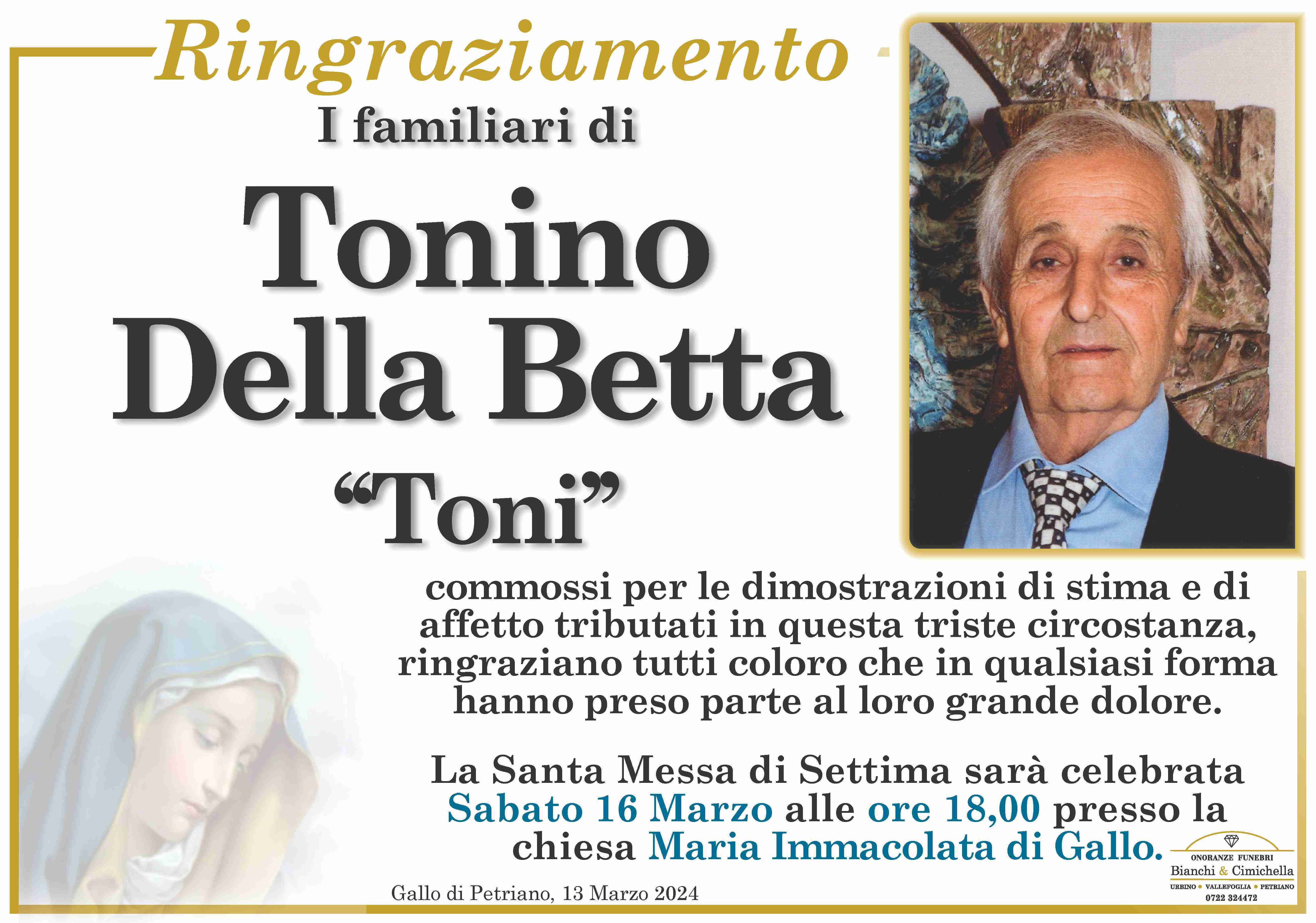 Tonino Della Betta